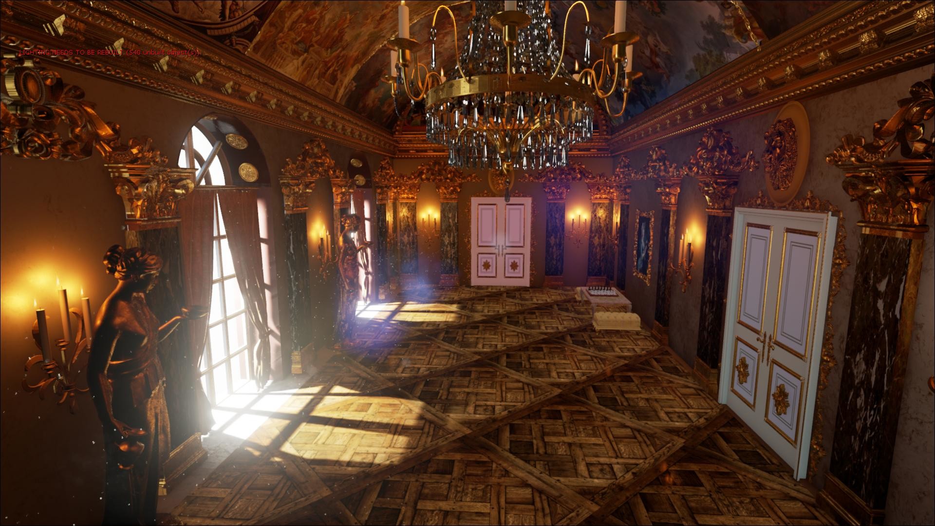 Gothic Ballroom Wallpapers