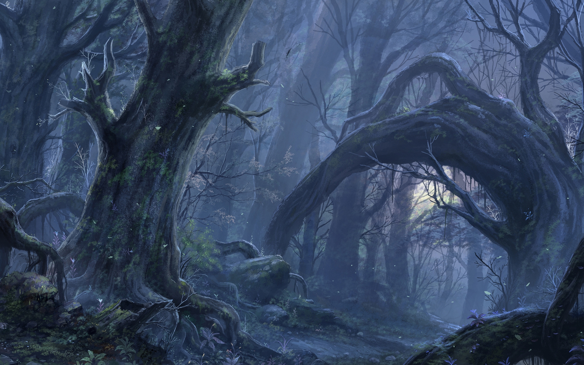 Gothic Forest Wallpapers
