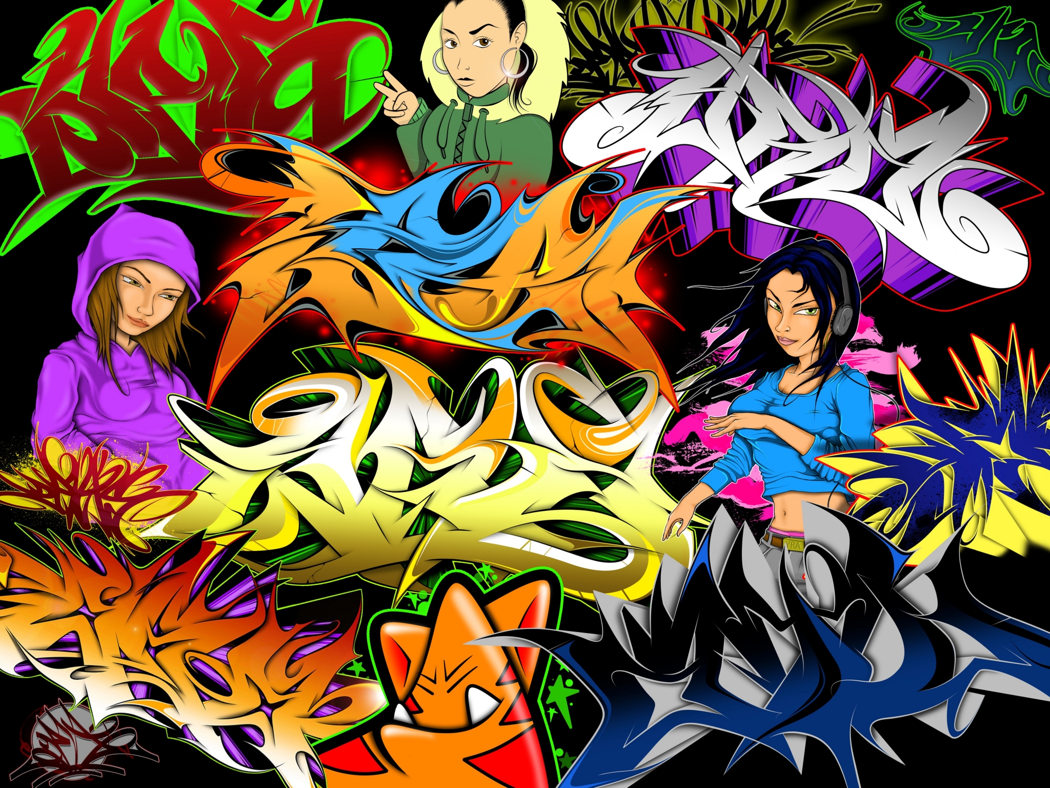 Graffiti Desktop Wallpapers