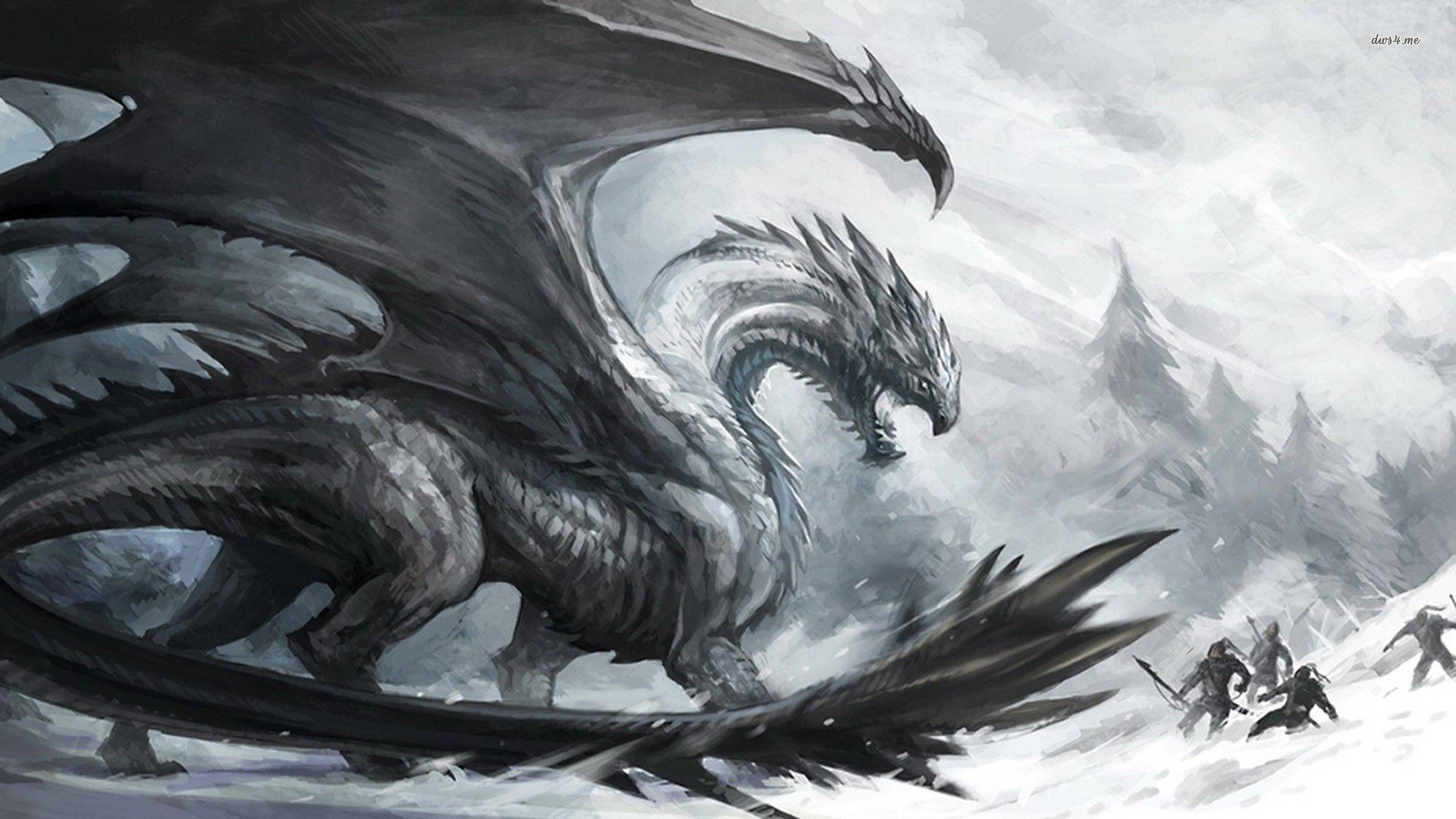 Gray Dragons Wallpapers