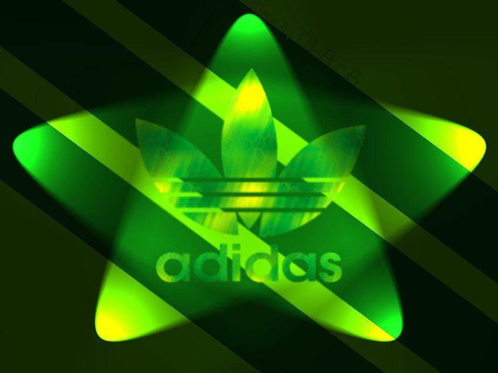 Green Adidas Logo Wallpapers