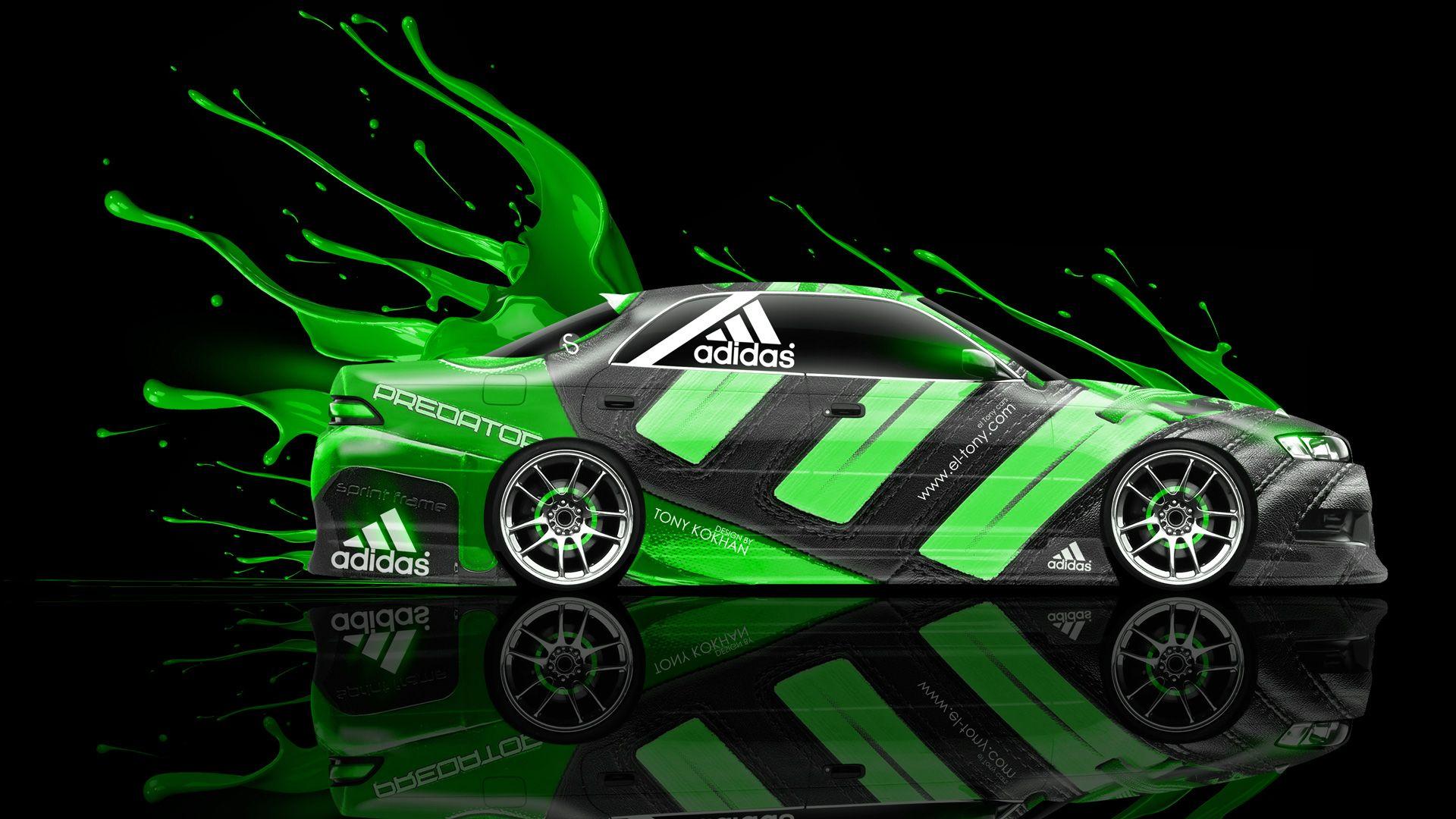 Green Adidas Logo Wallpapers