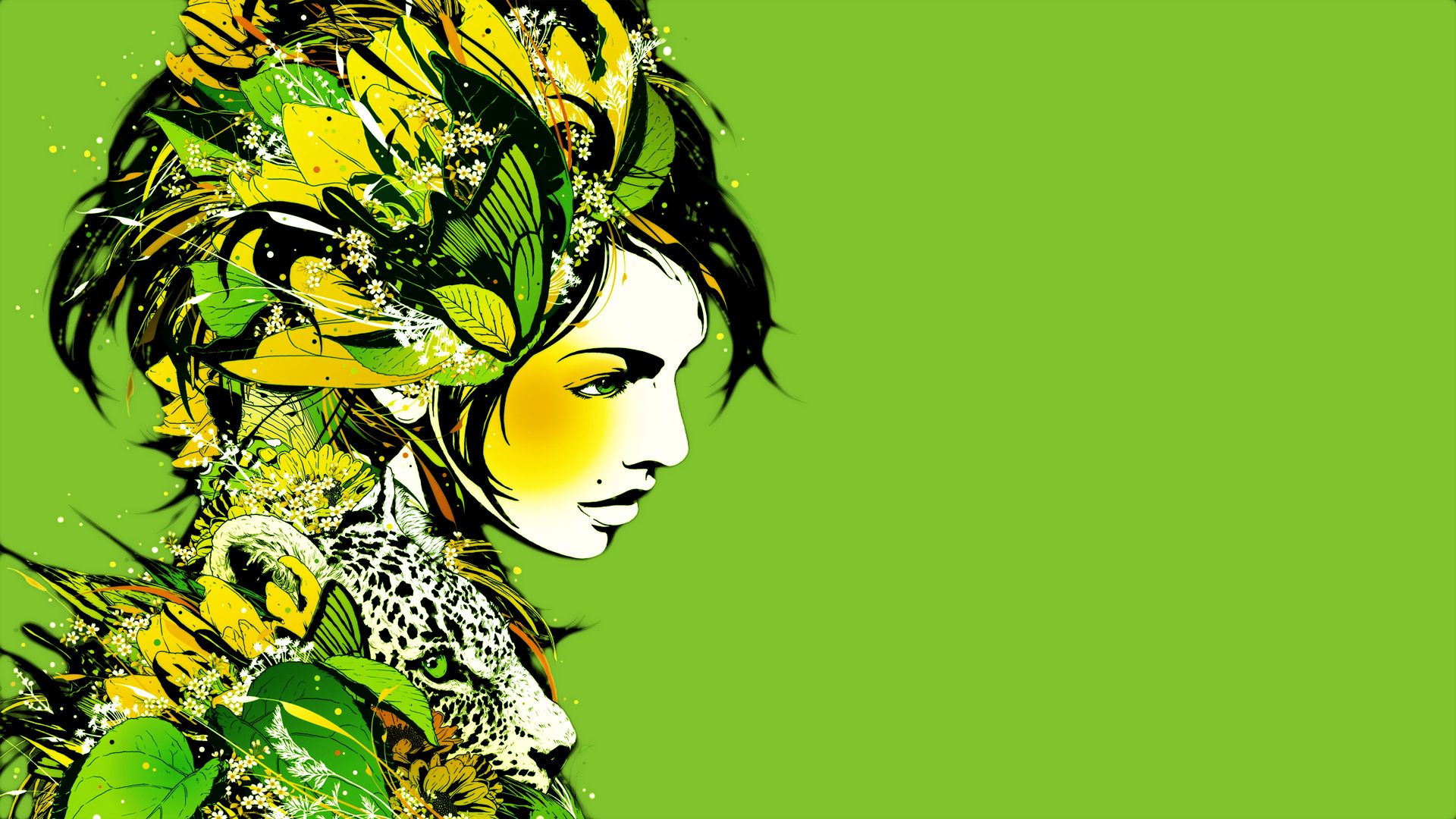 Green Art Wallpapers