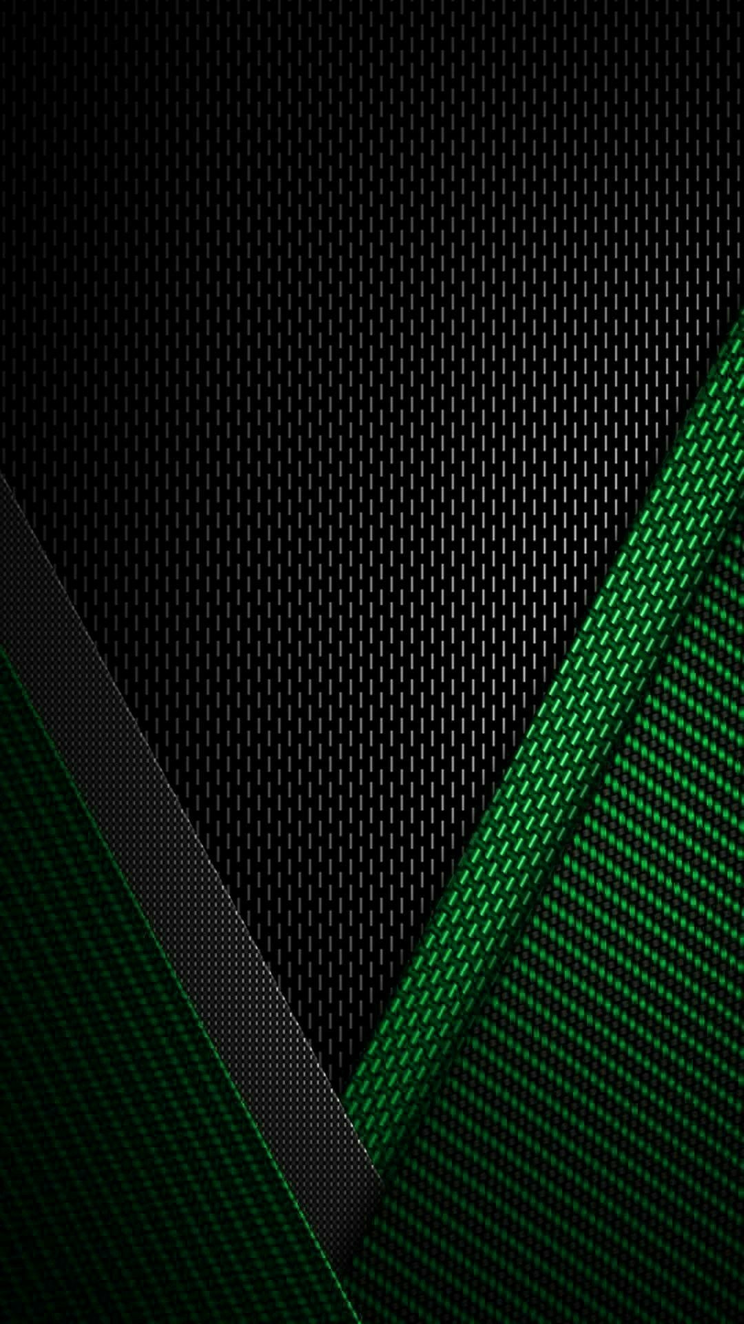 Green Carbon Fiber Wallpapers