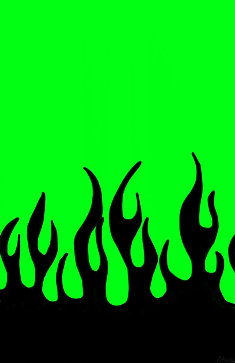 Green Fire Wallpapers