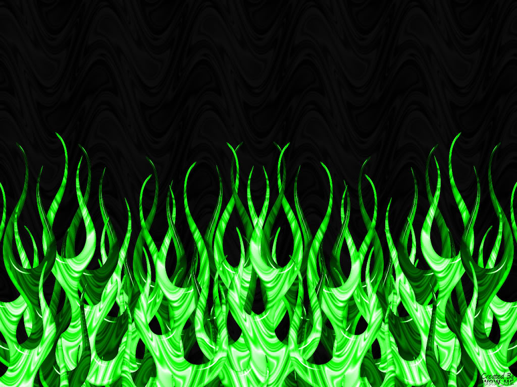 Green Fire Wallpapers