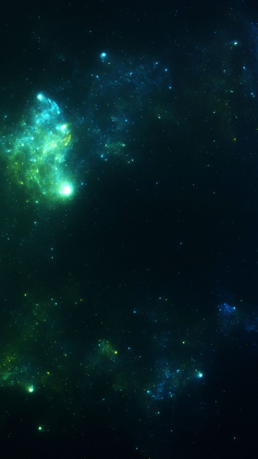 Green Galaxy Wallpapers