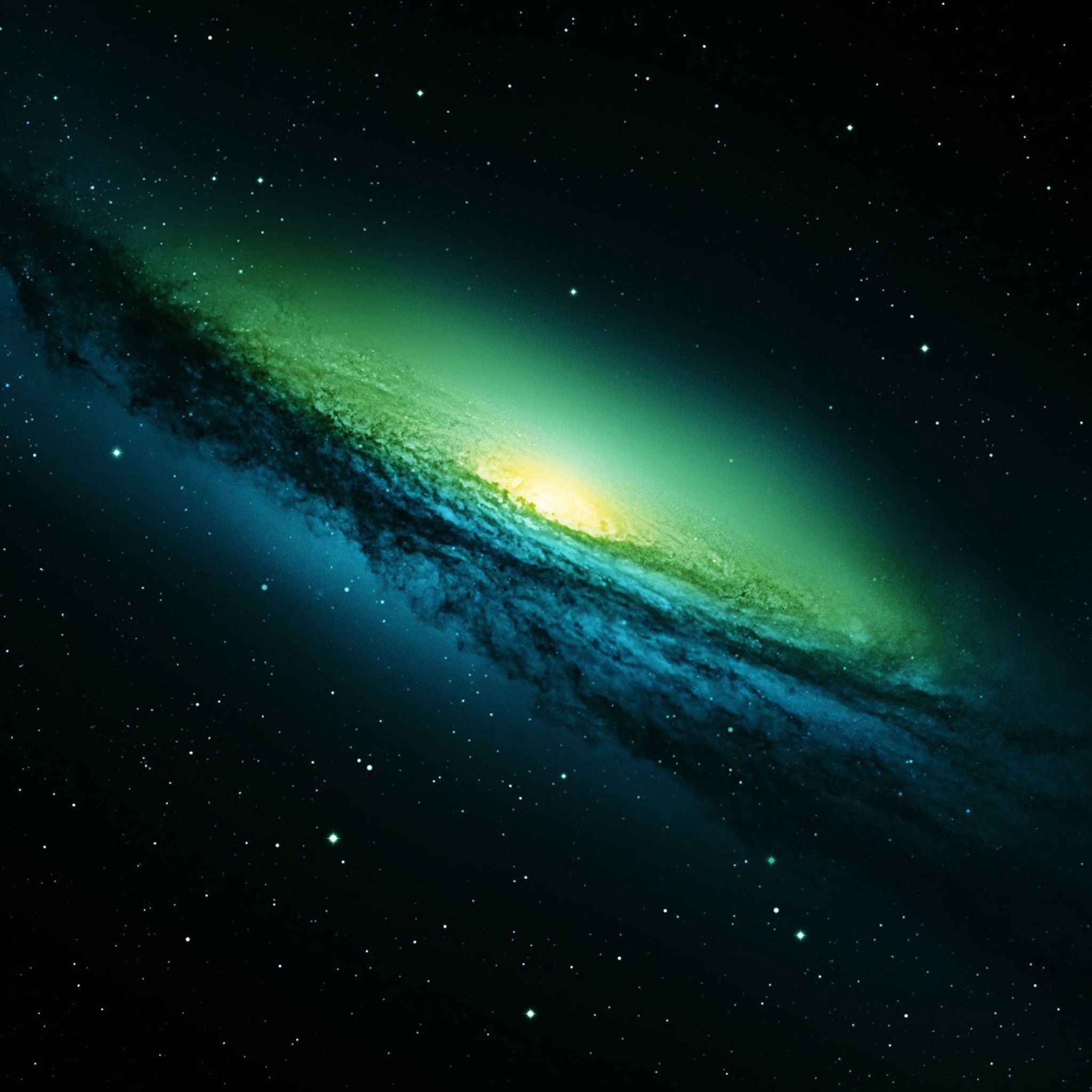 Green Galaxy Wallpapers