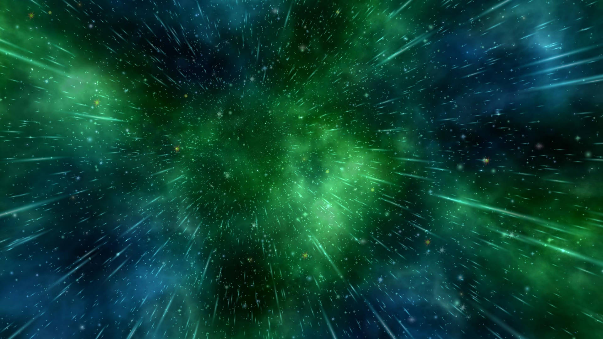 Green Galaxy Wallpapers