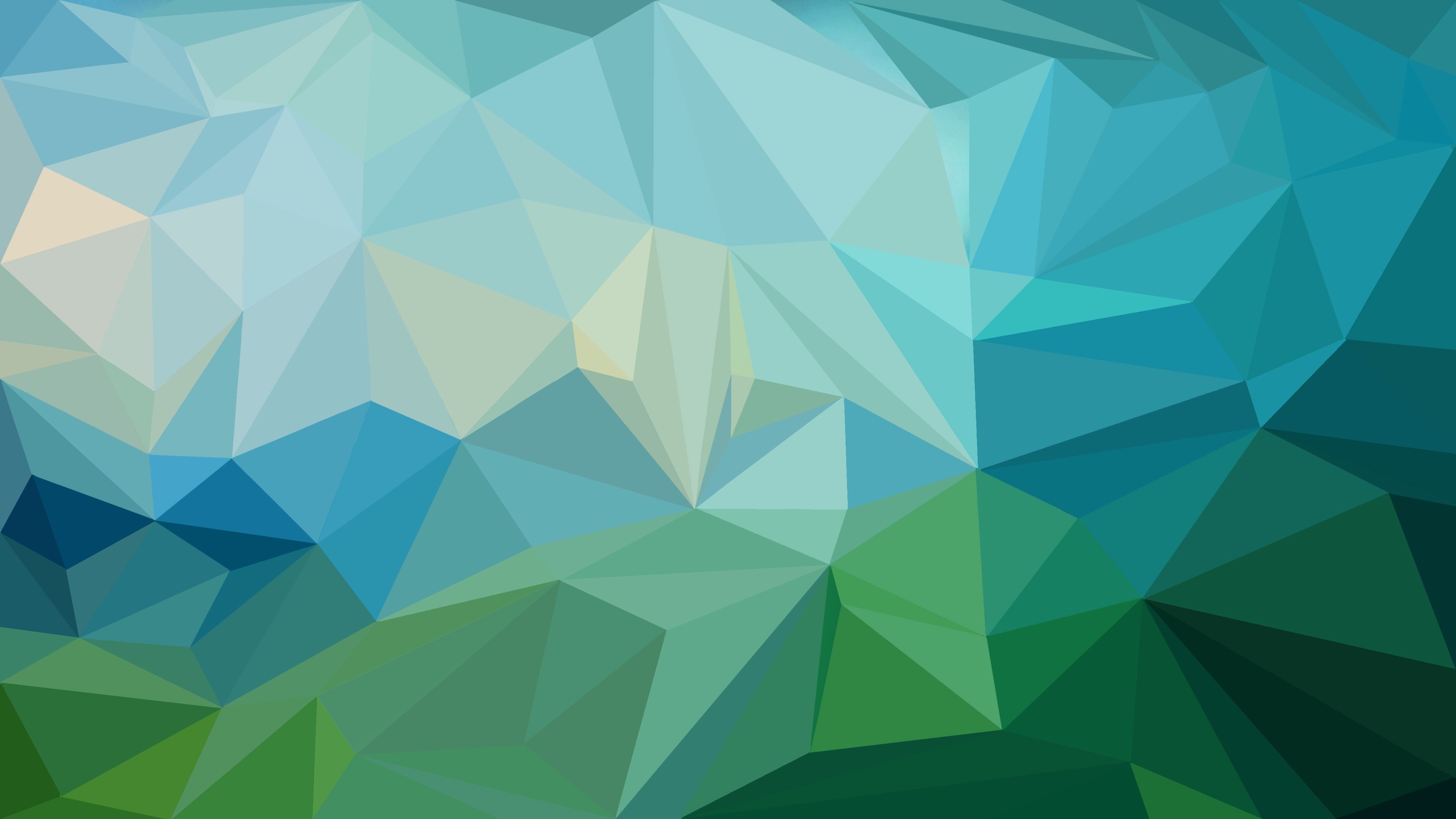 Green Geometric Wallpapers