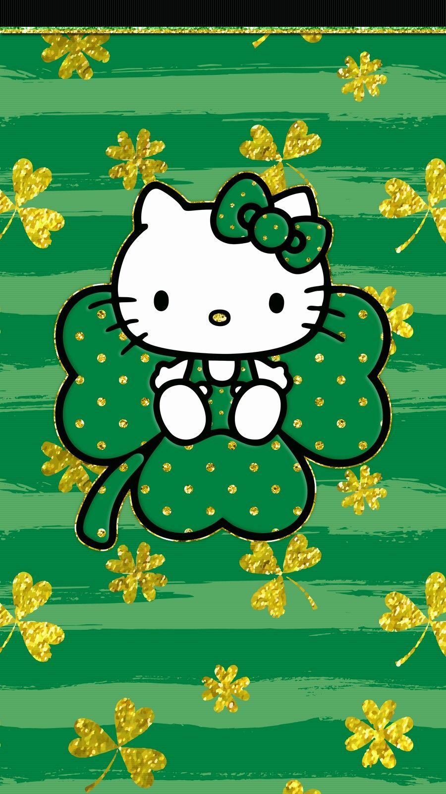 Green Hello Kitty Wallpapers