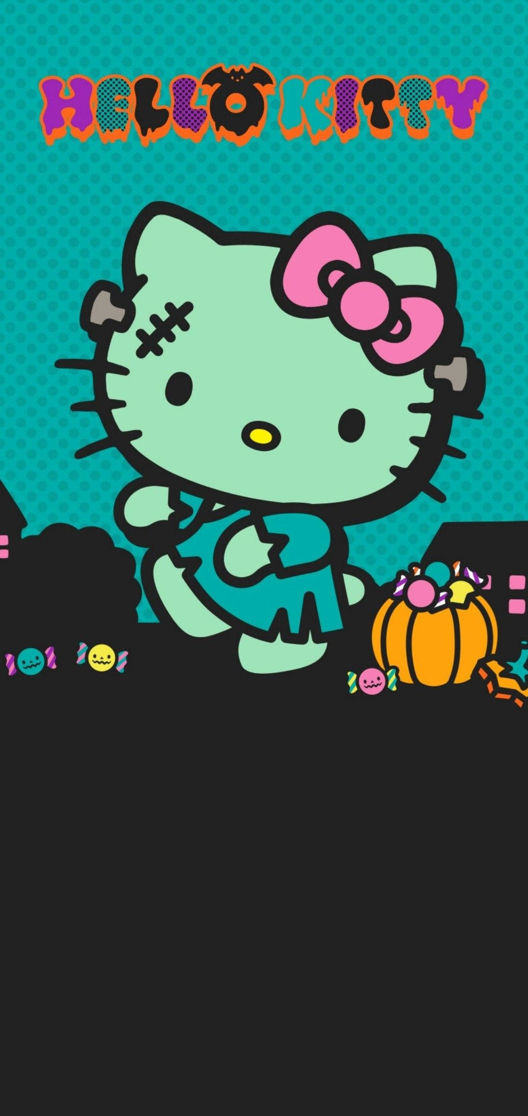 Green Hello Kitty Wallpapers