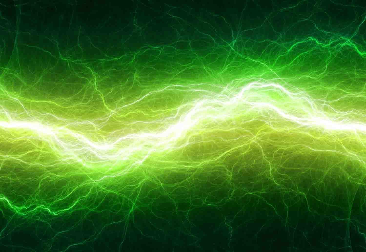 Green Lightning Wallpapers