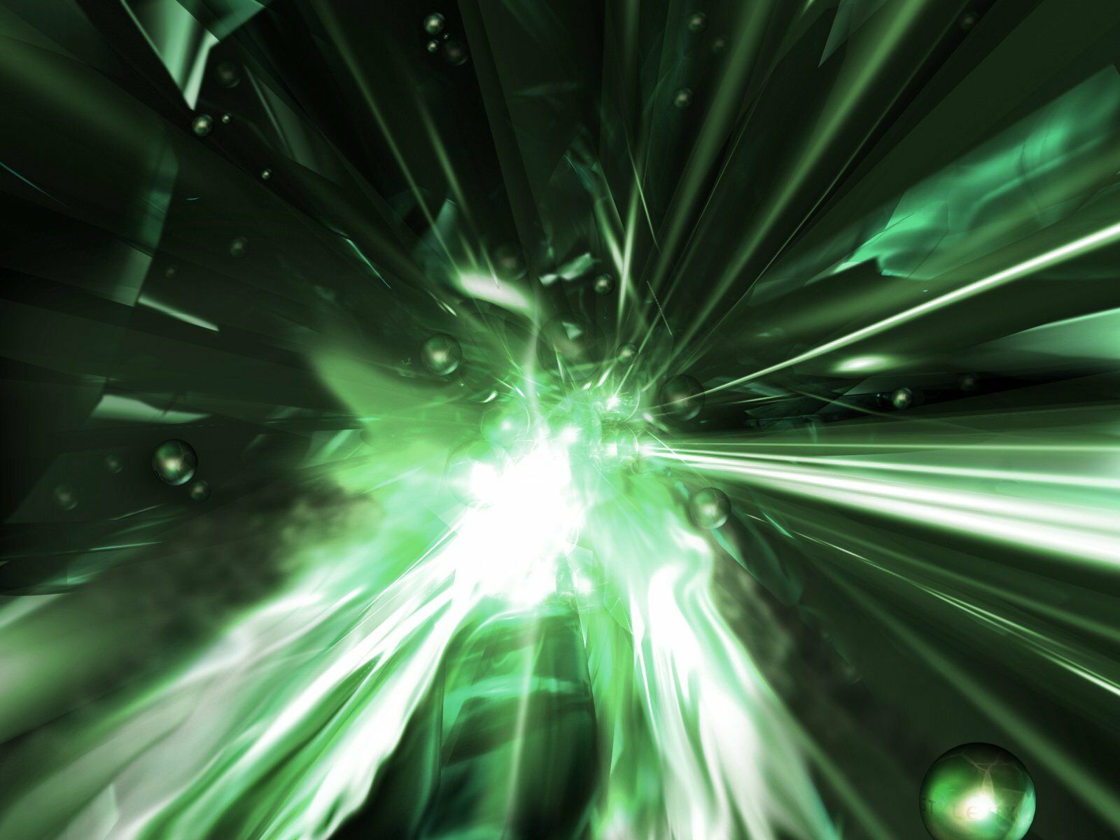 Green Lightning Wallpapers