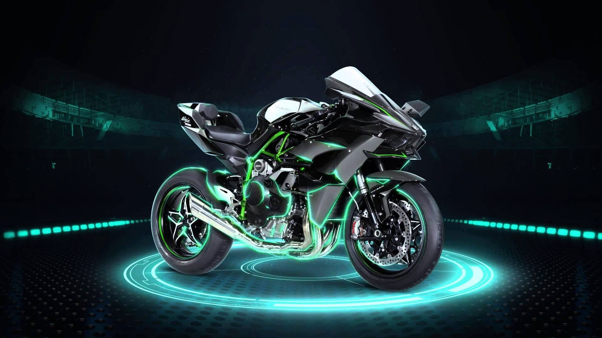 Green Motorcycle Wallpapers