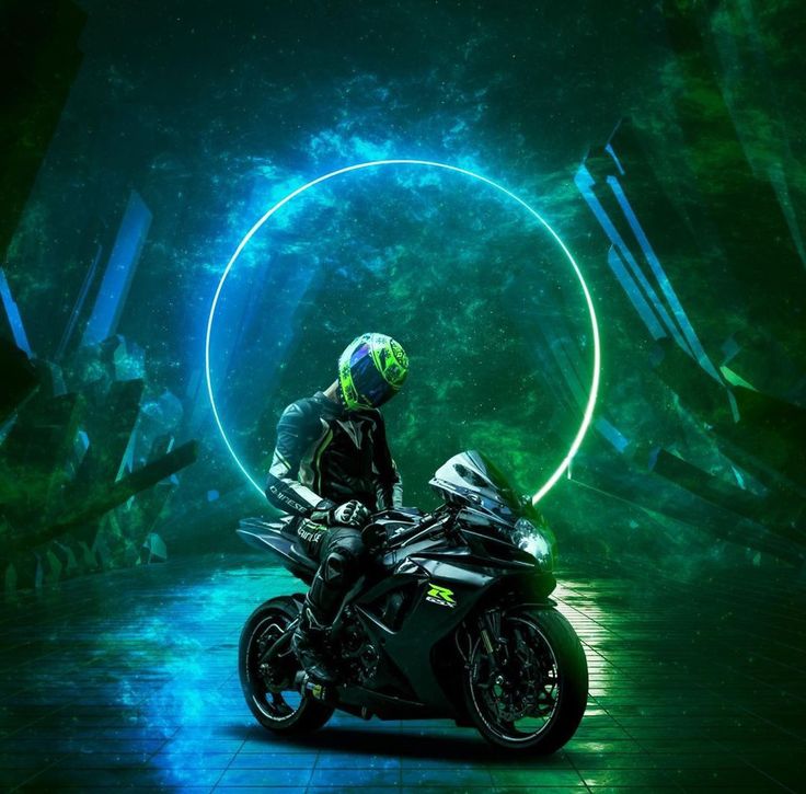 Green Motorcycle Wallpapers