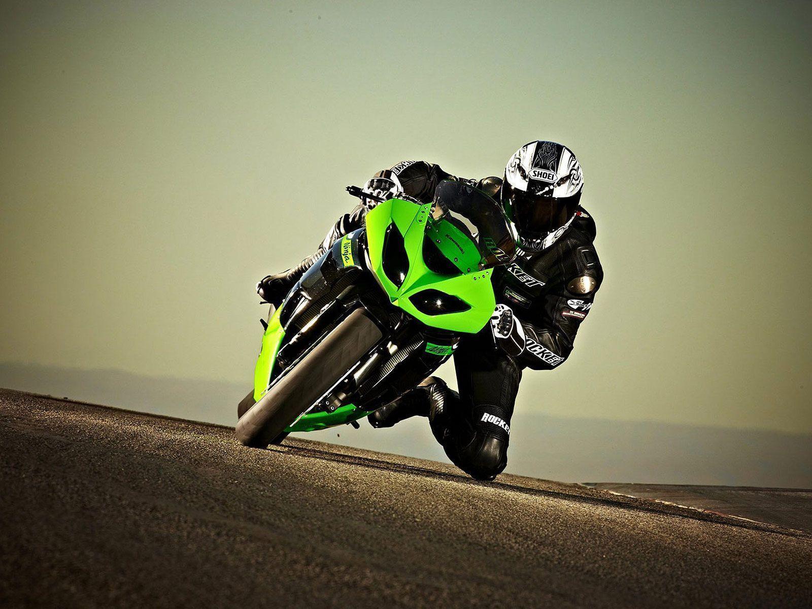 Green Motorcycle Wallpapers