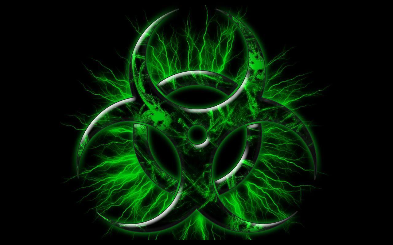 Green Nuclear Symbol Wallpapers