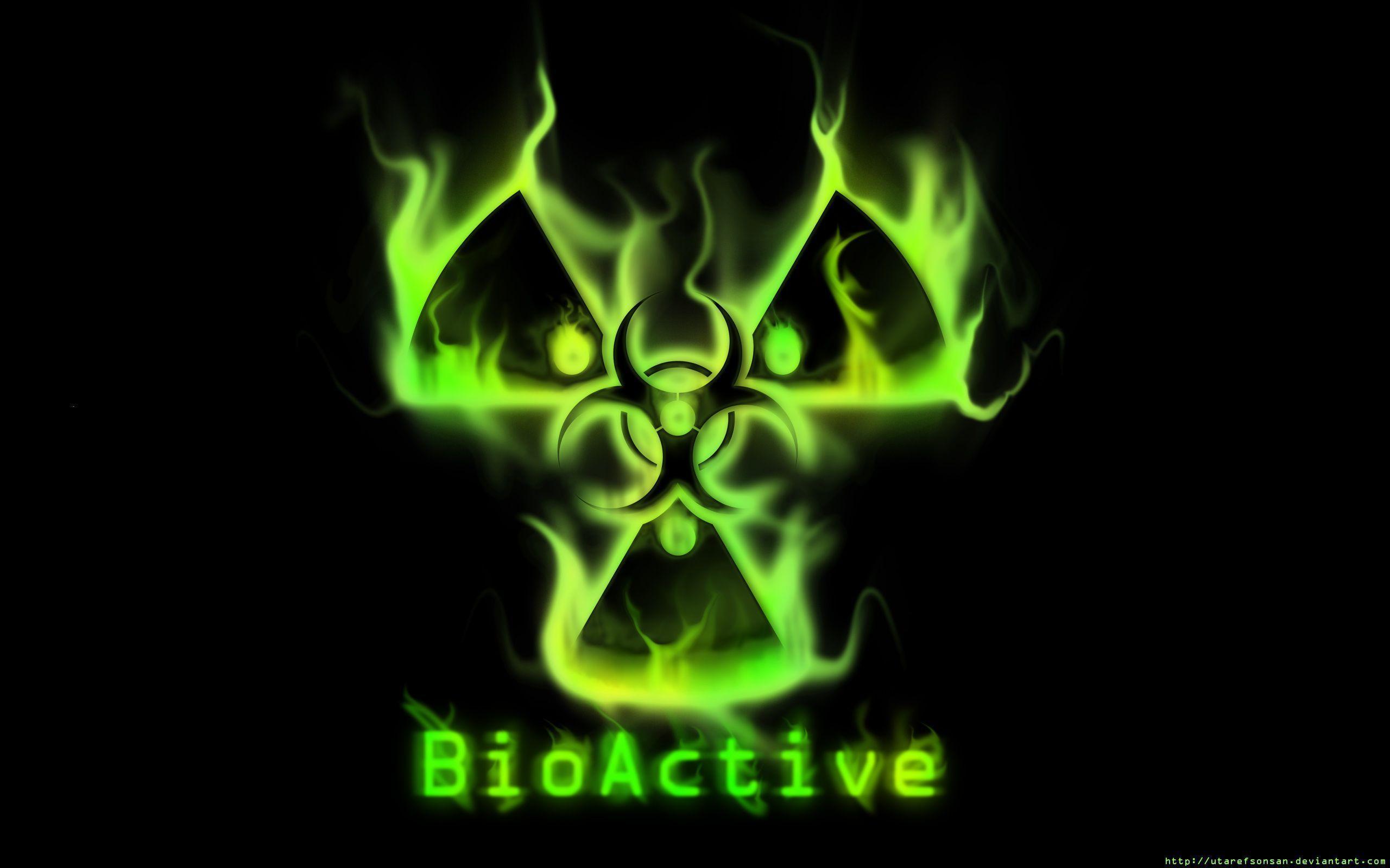 Green Nuclear Symbol Wallpapers