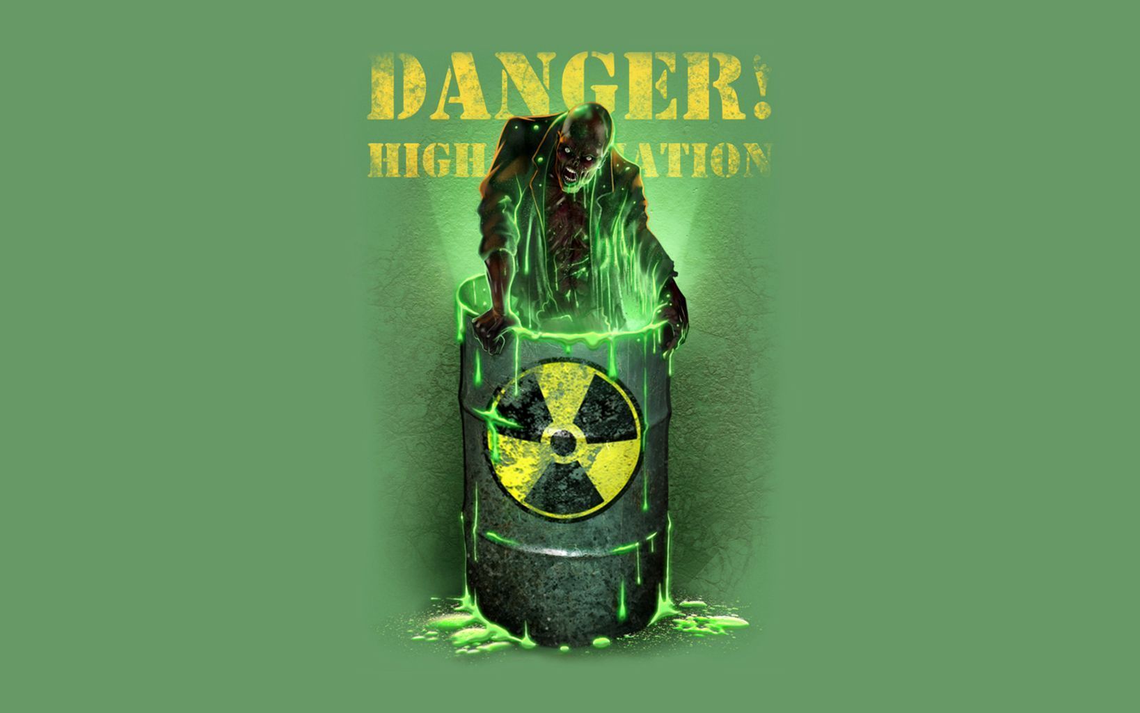 Green Nuclear Symbol Wallpapers