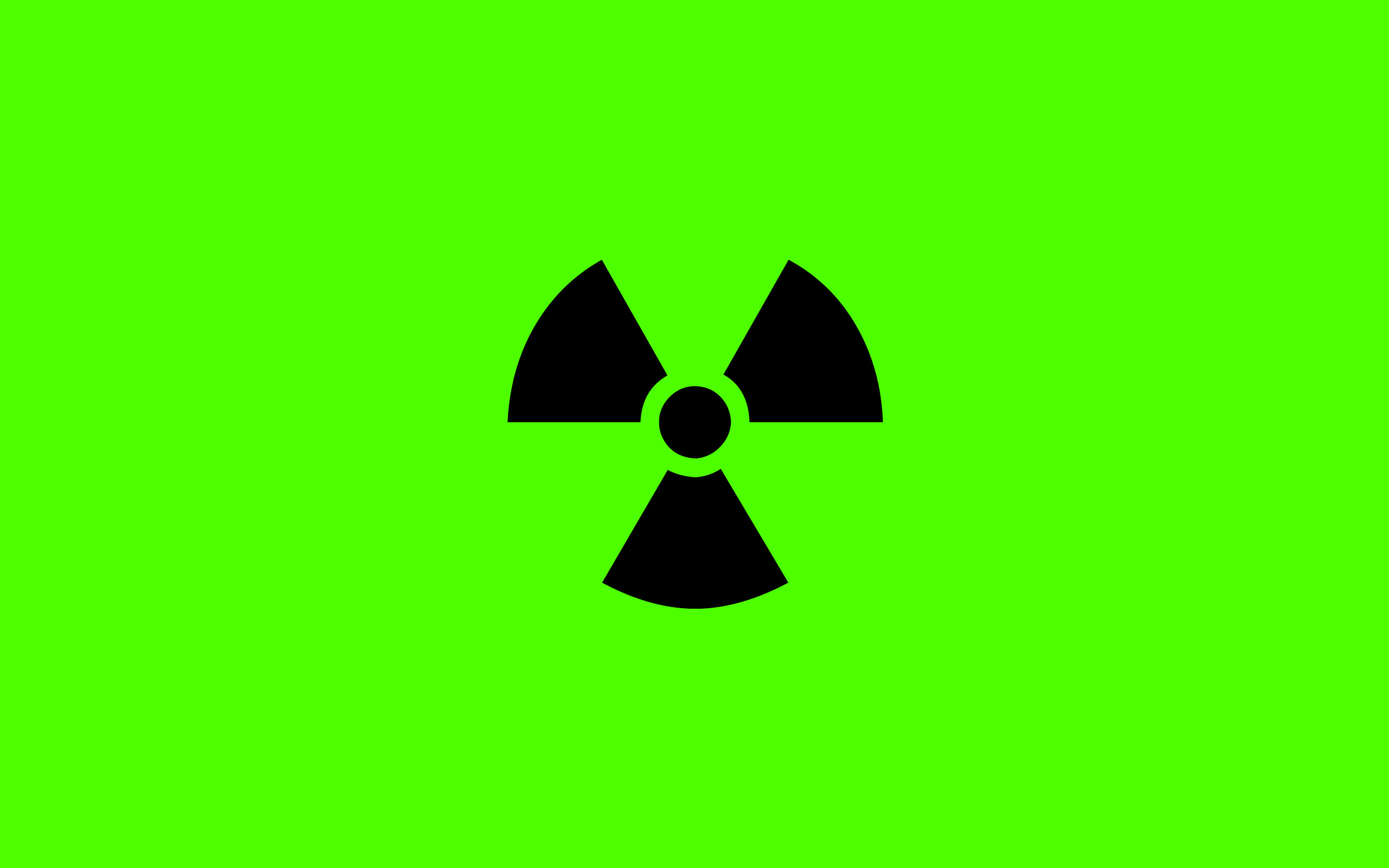 Green Nuclear Symbol Wallpapers