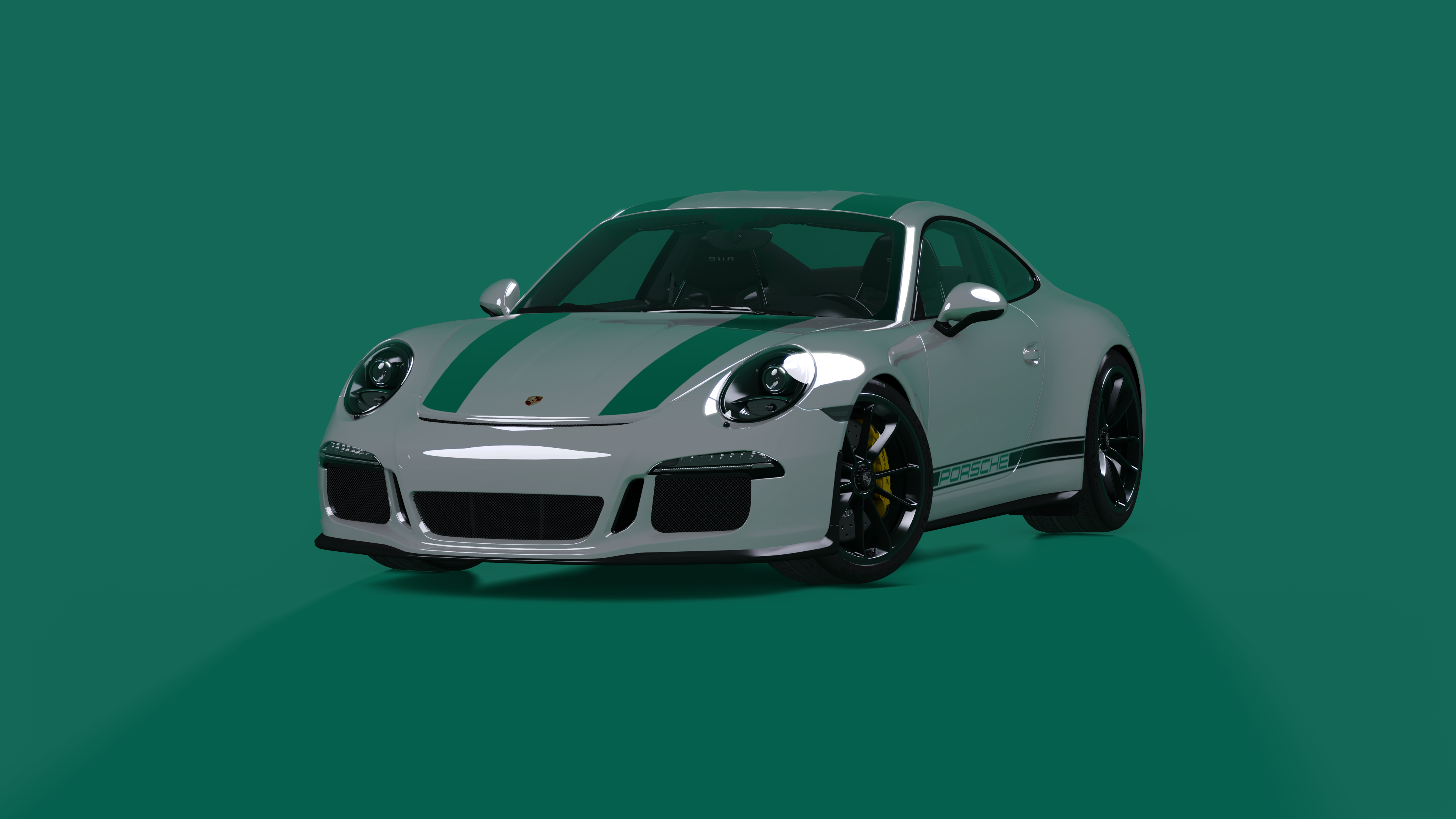 Green Porsche Wallpapers