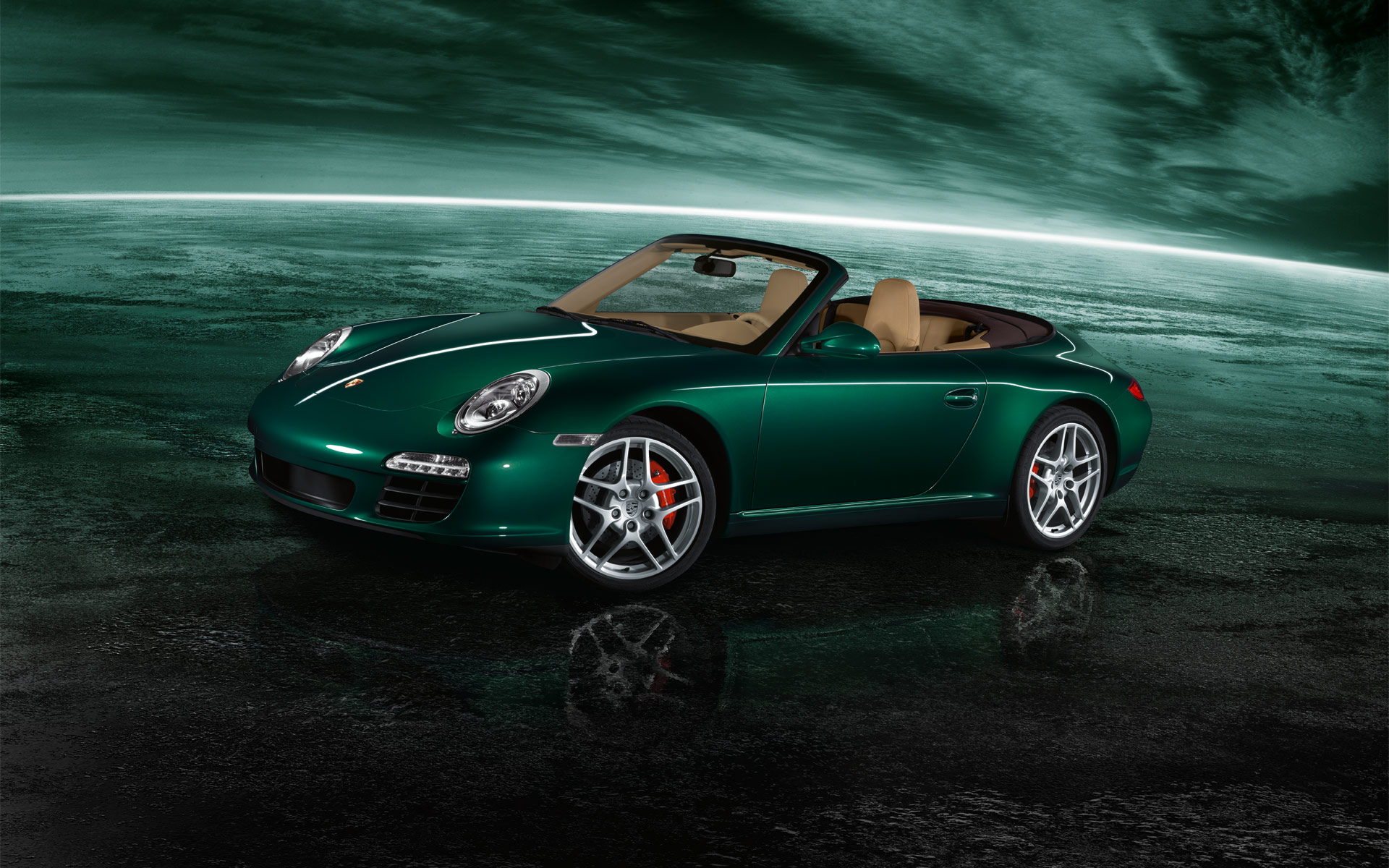 Green Porsche Wallpapers