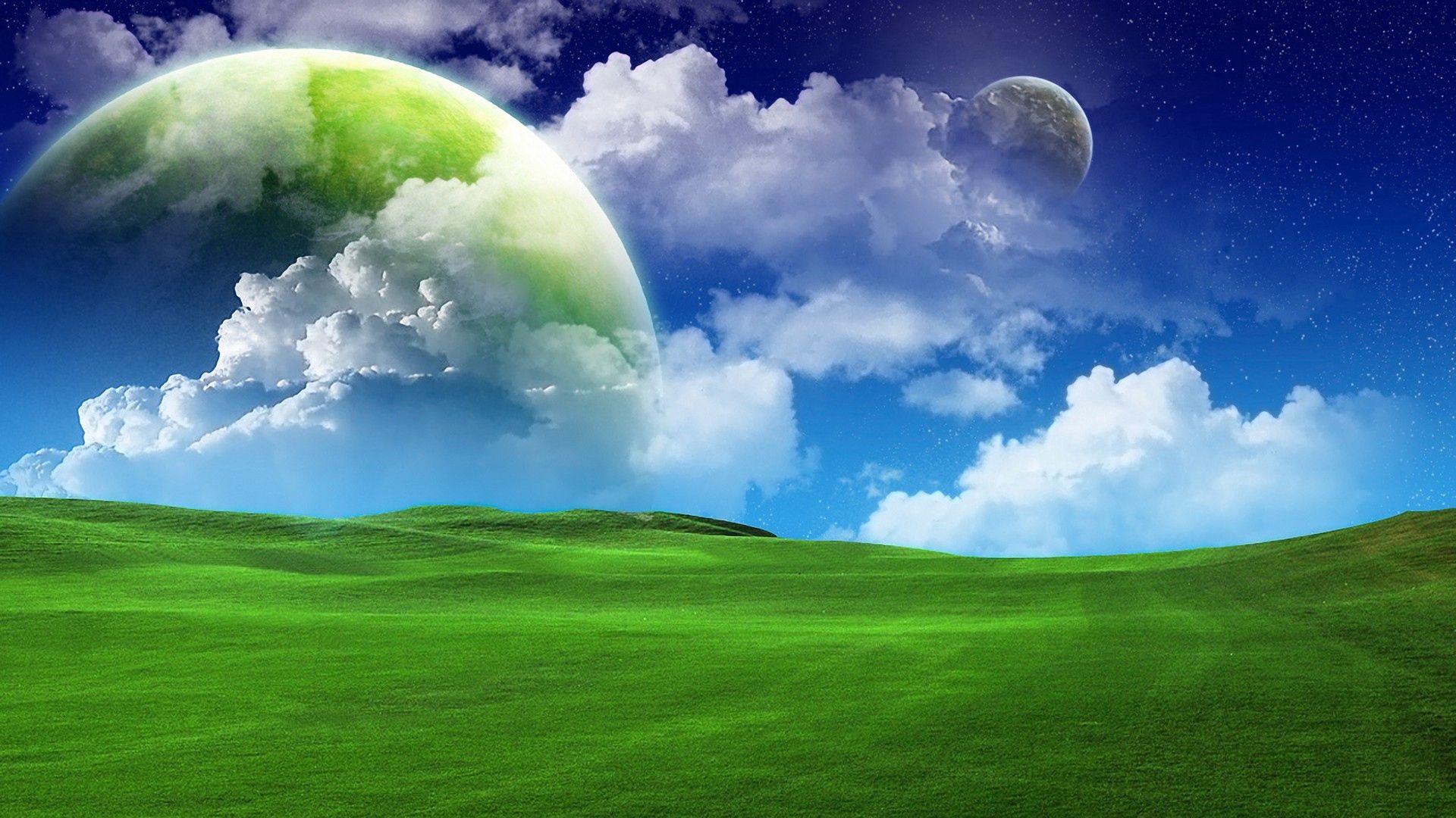 Green Sky Wallpapers