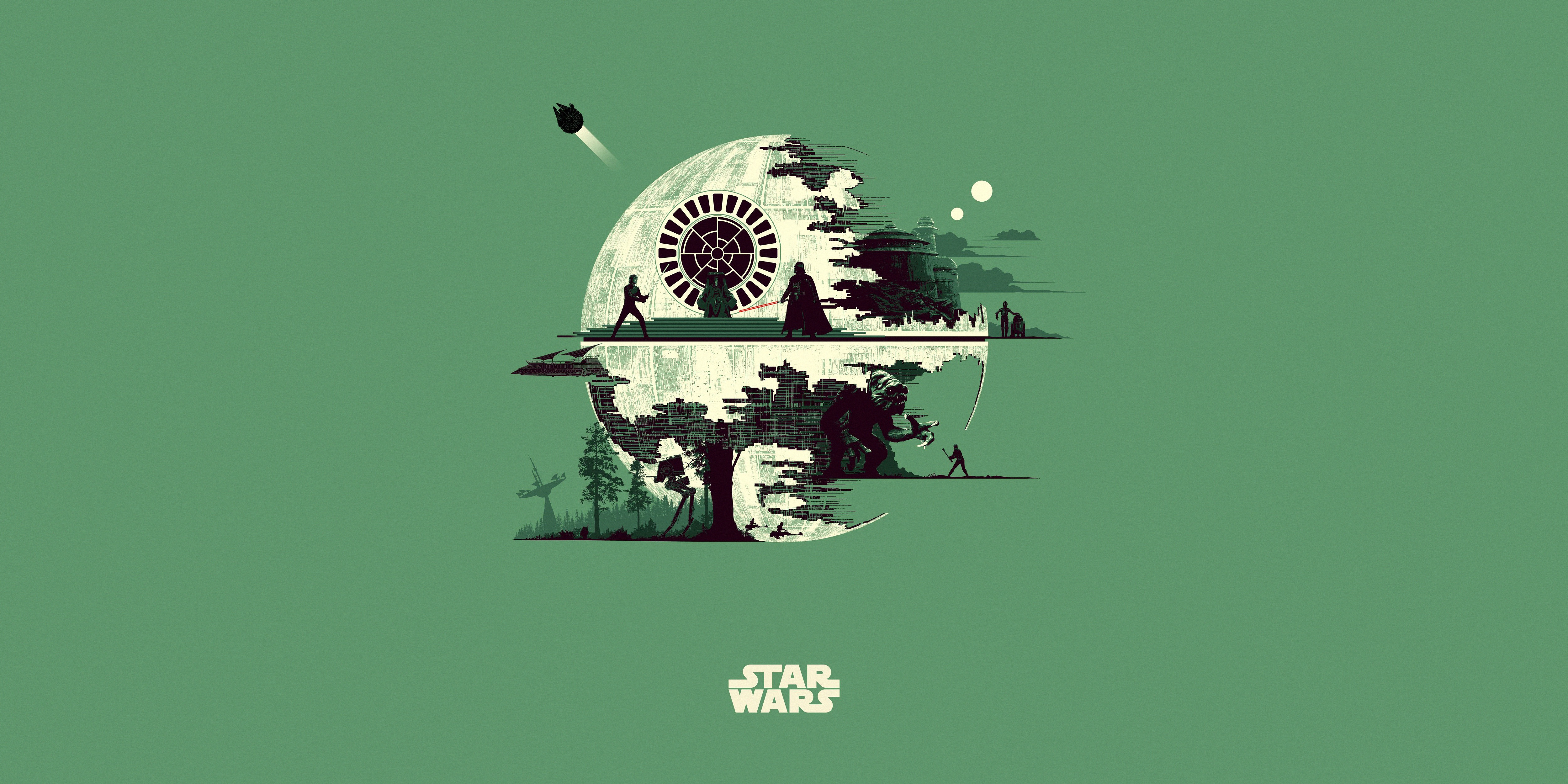 Green Star Wars Wallpapers