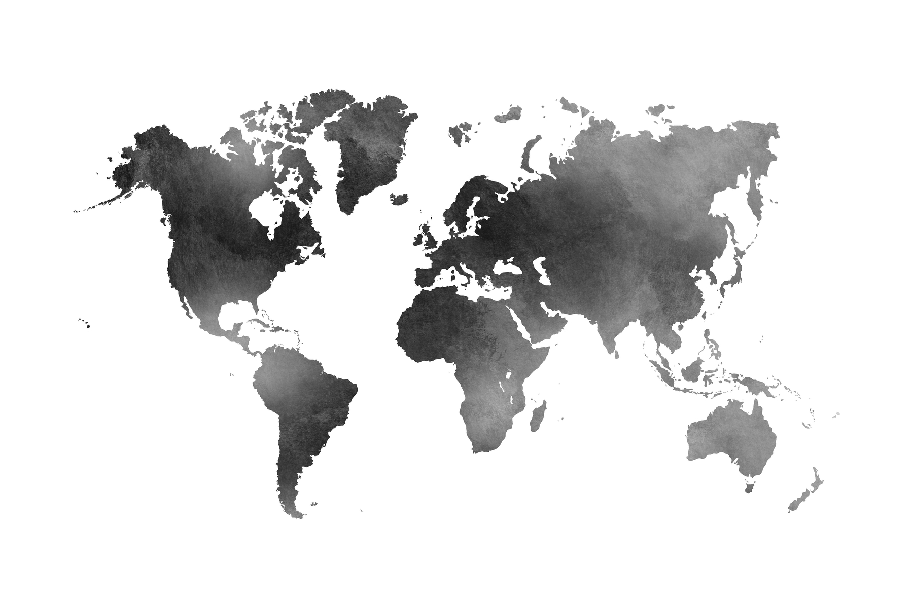 Grey World Map Wallpapers