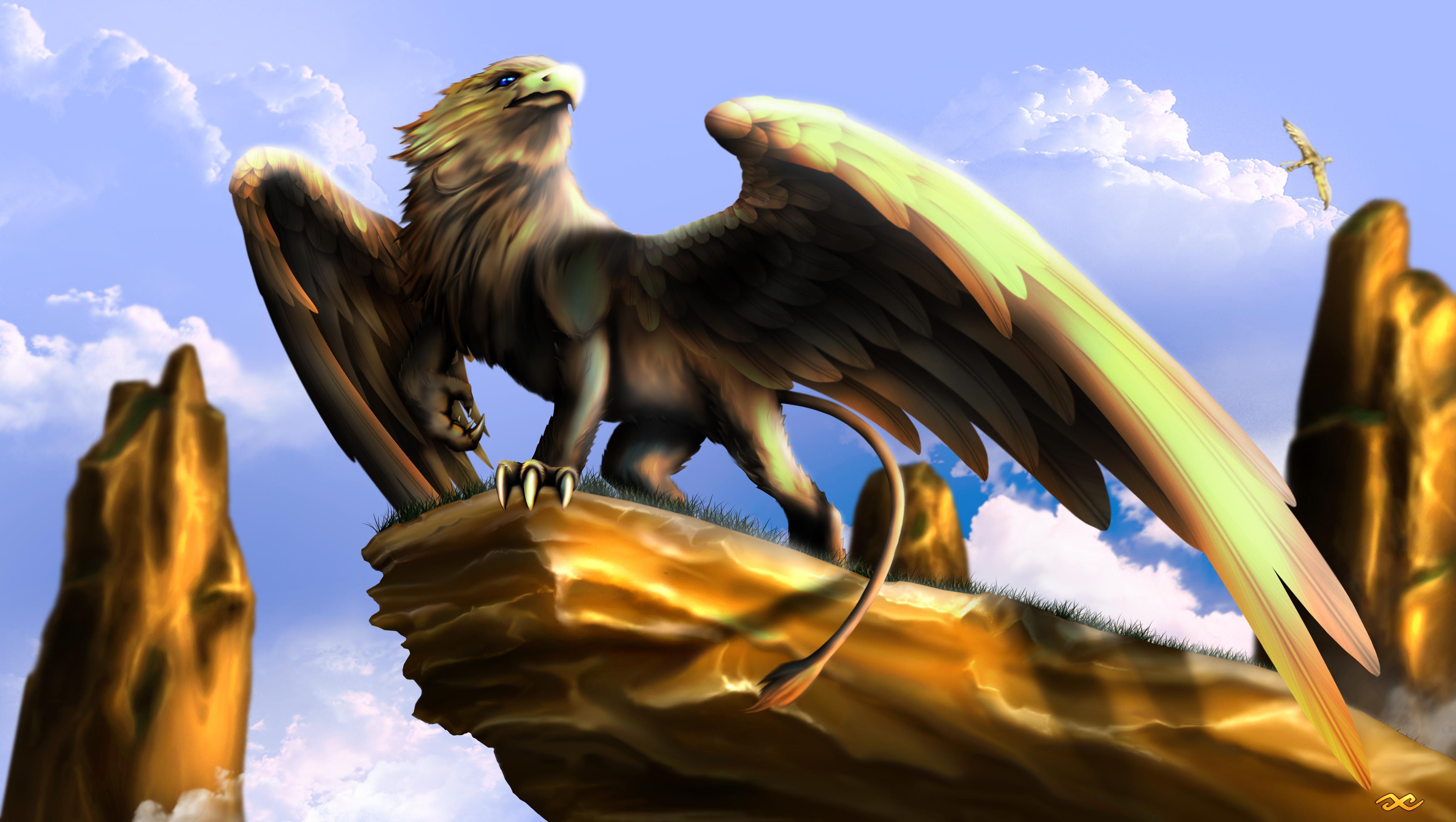 Griffins Mythical Creatures Wallpapers