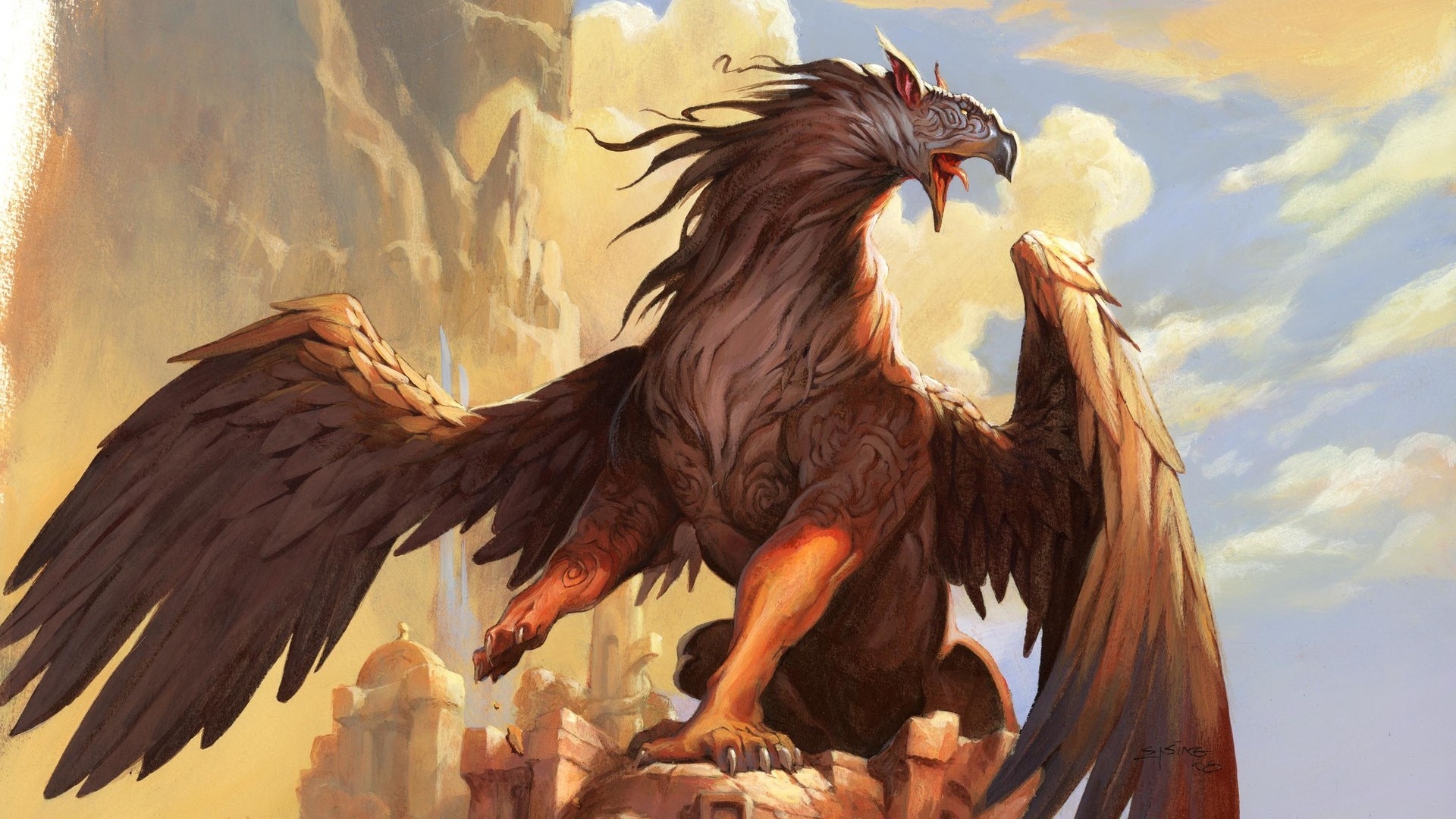 Griffins Mythical Creatures Wallpapers