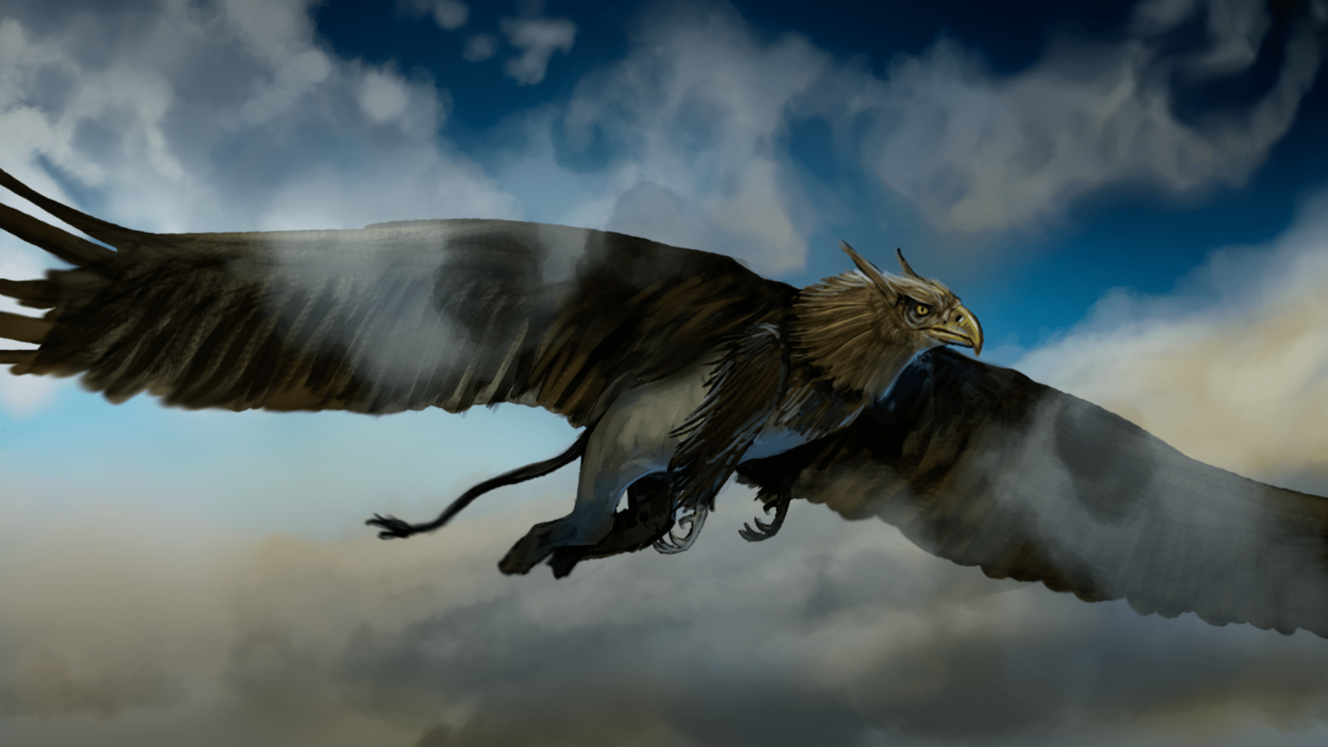 Griffins Mythical Creatures Wallpapers