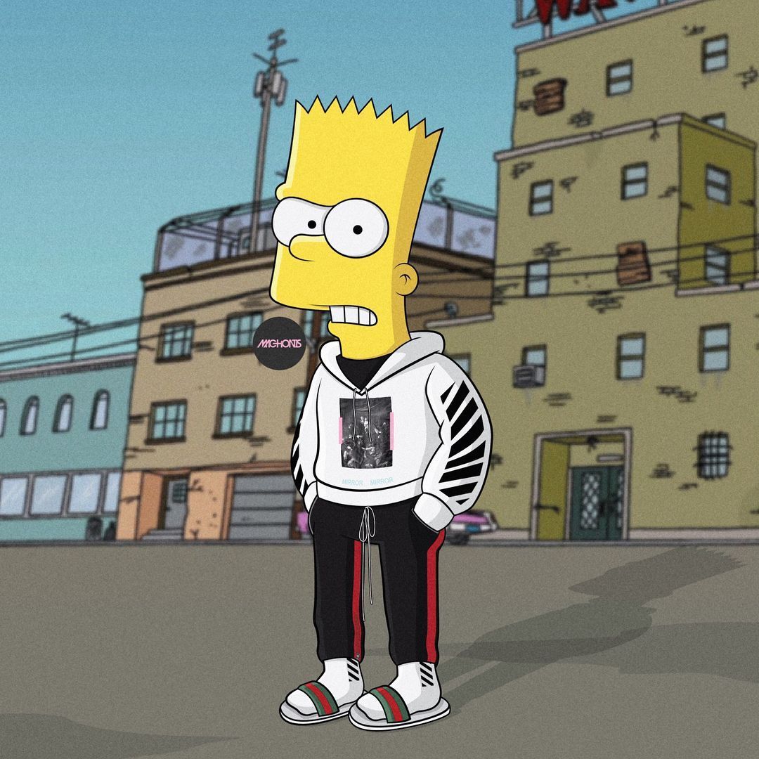 Gucci Bart Simpson Wallpapers