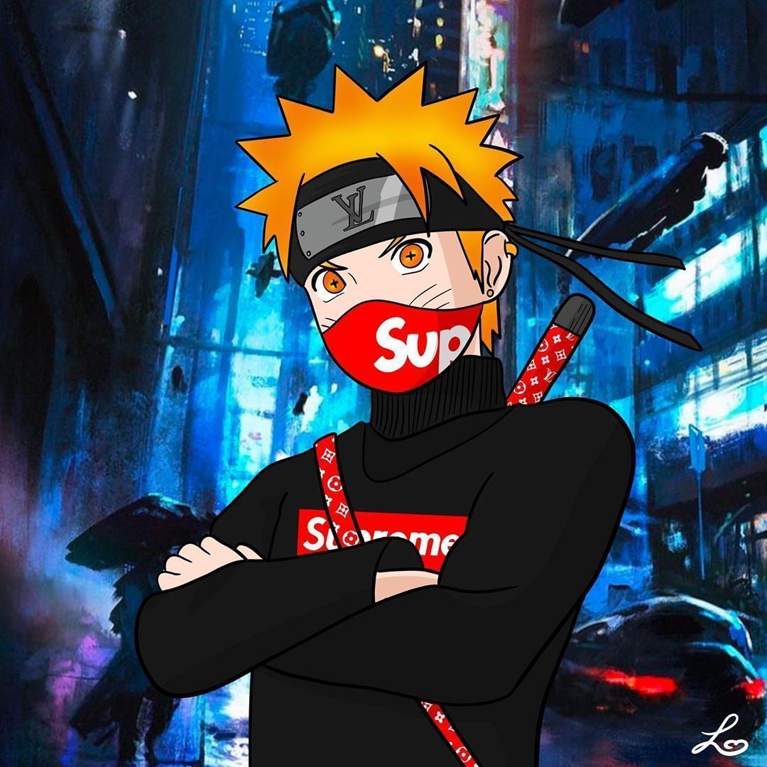 Gucci Naruto Supreme Wallpapers