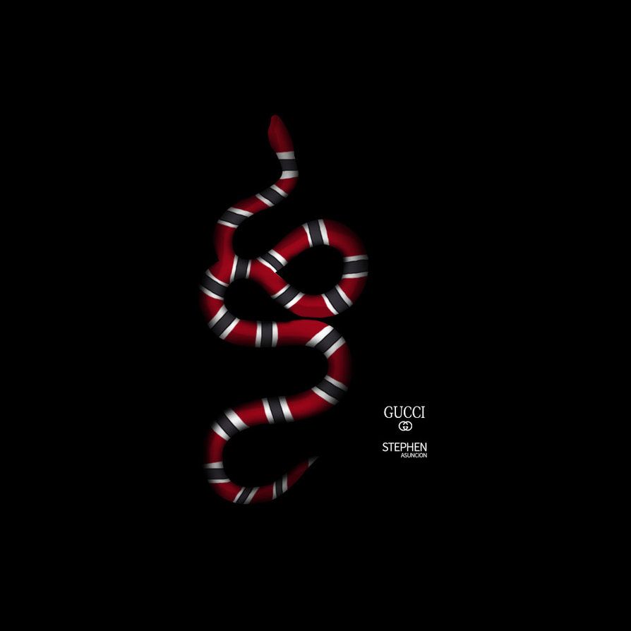 Gucci Red Snake Wallpapers