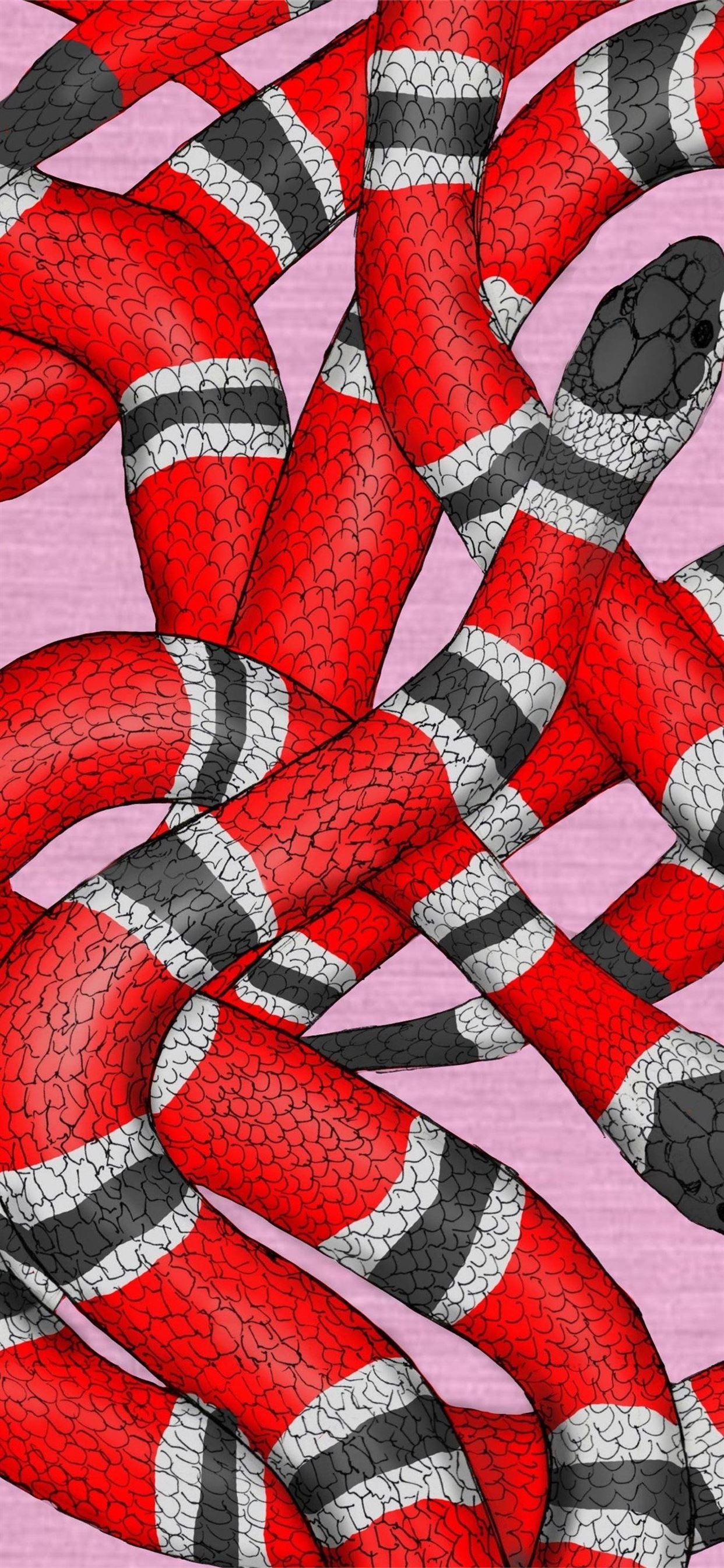 Gucci Red Snake Wallpapers