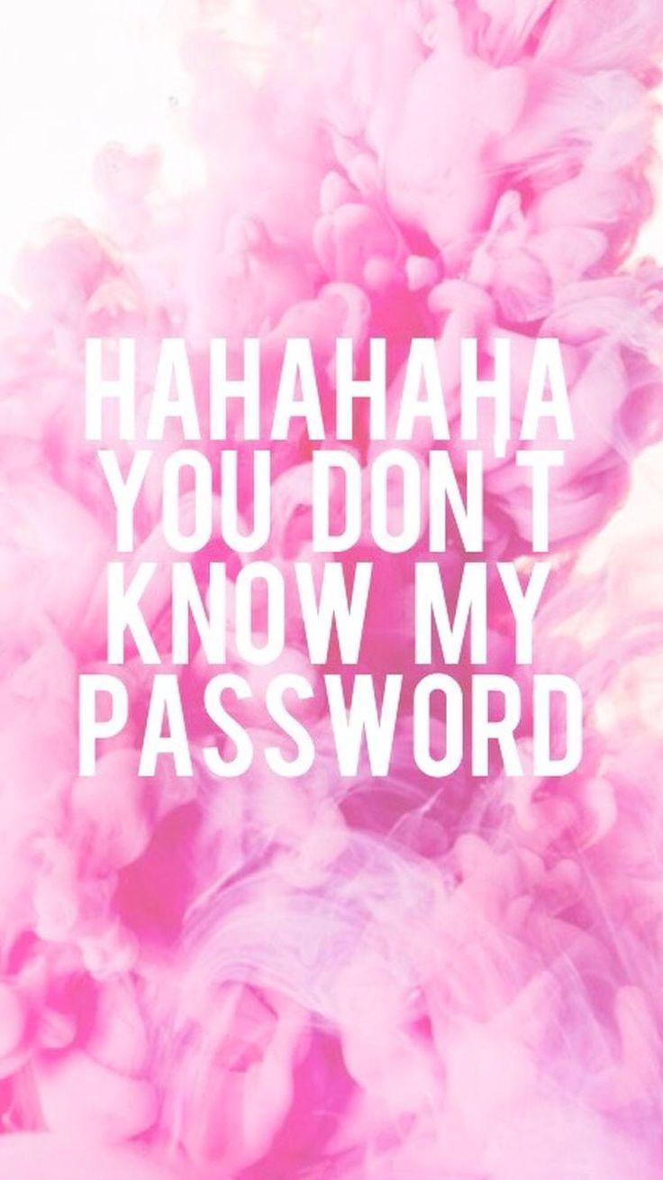 Haha You Don T Know My Password Wallpapers