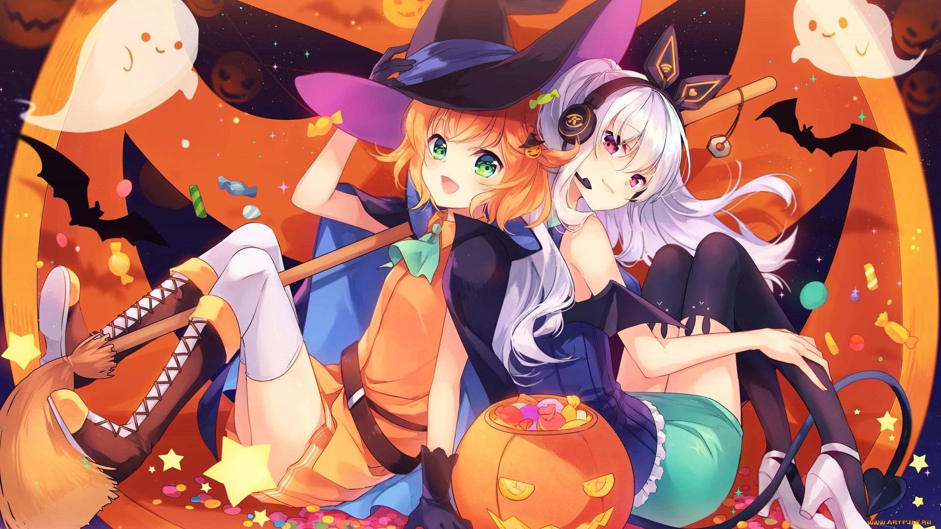 Halloween Anime Girl Wallpapers