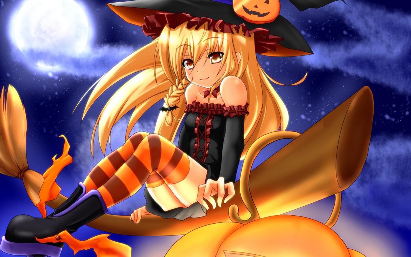 Halloween Anime Girl Wallpapers