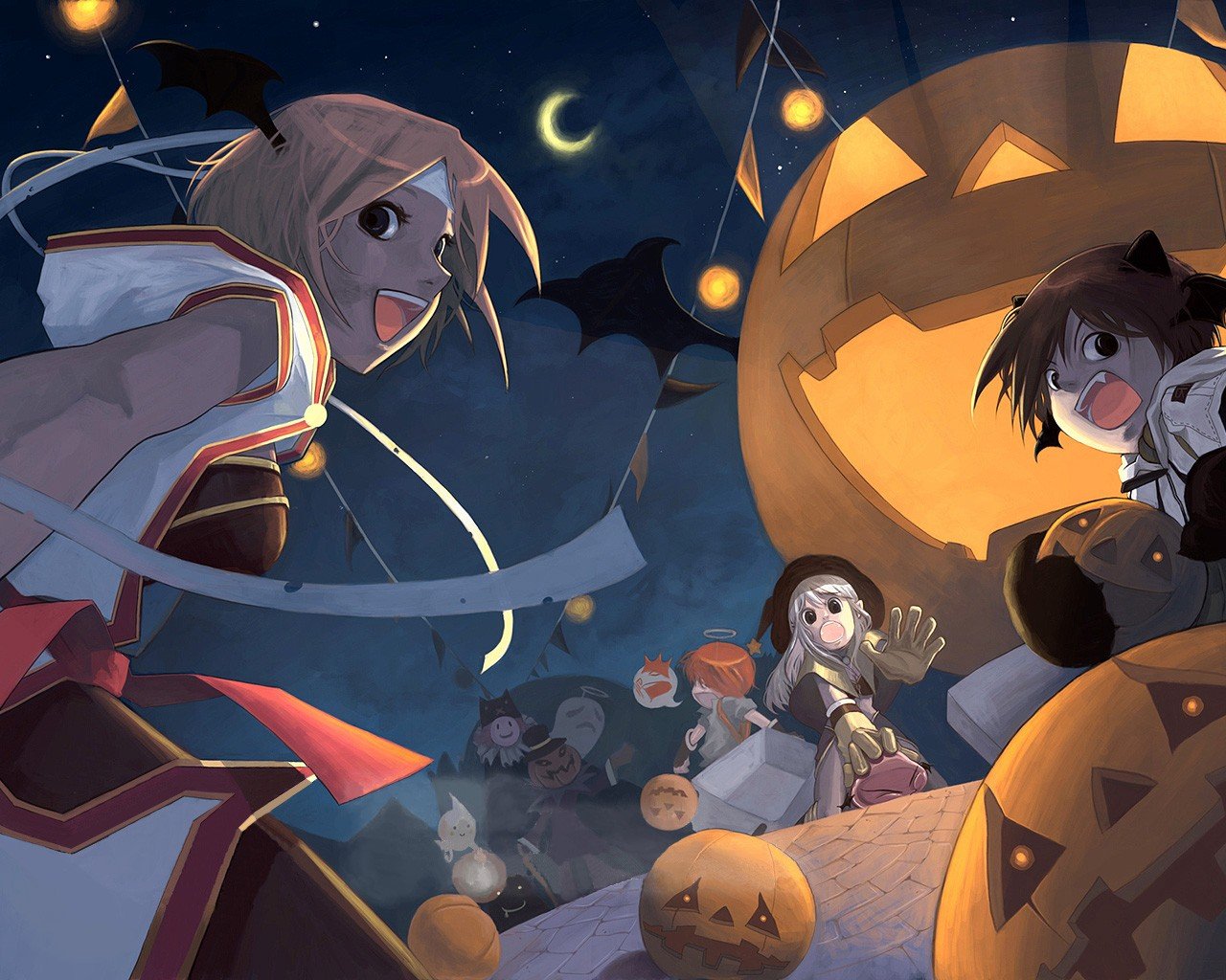 Halloween Anime Girl Wallpapers