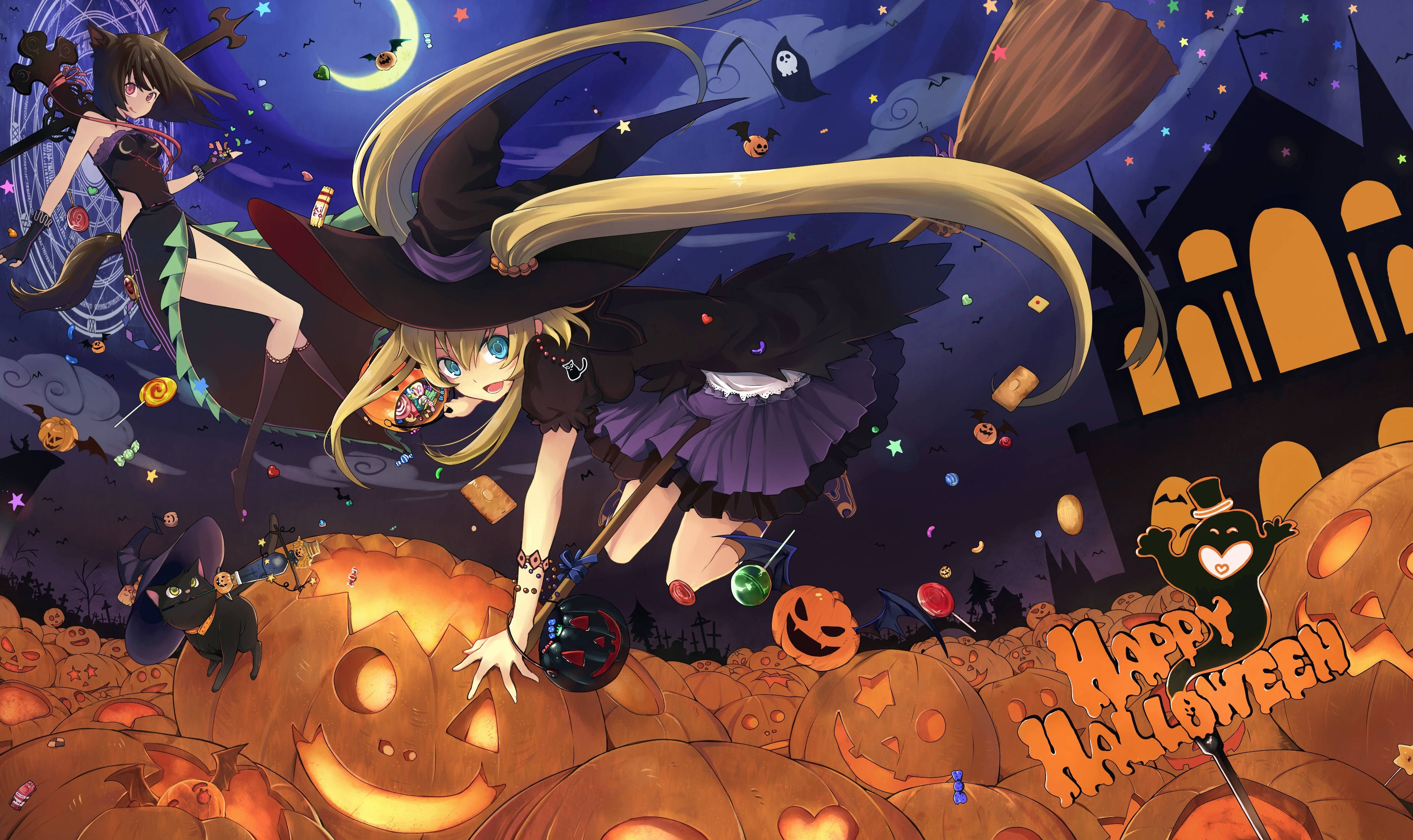 Halloween Anime Girl Wallpapers