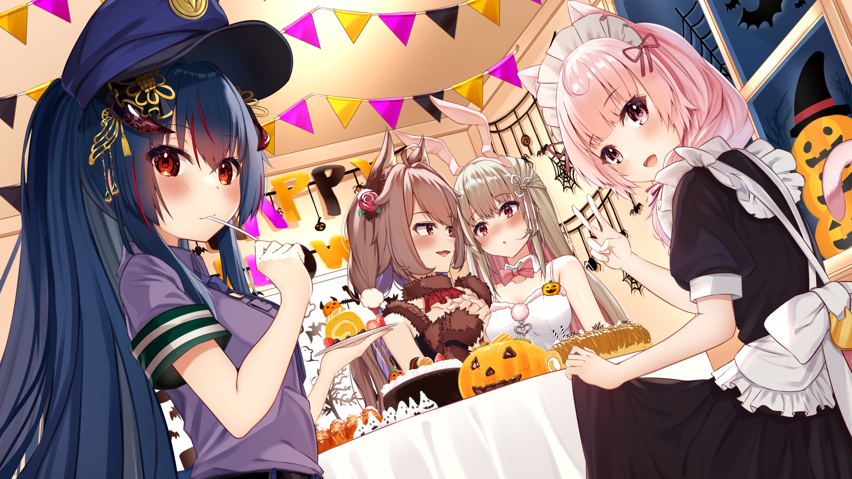 Halloween Anime Girl Wallpapers