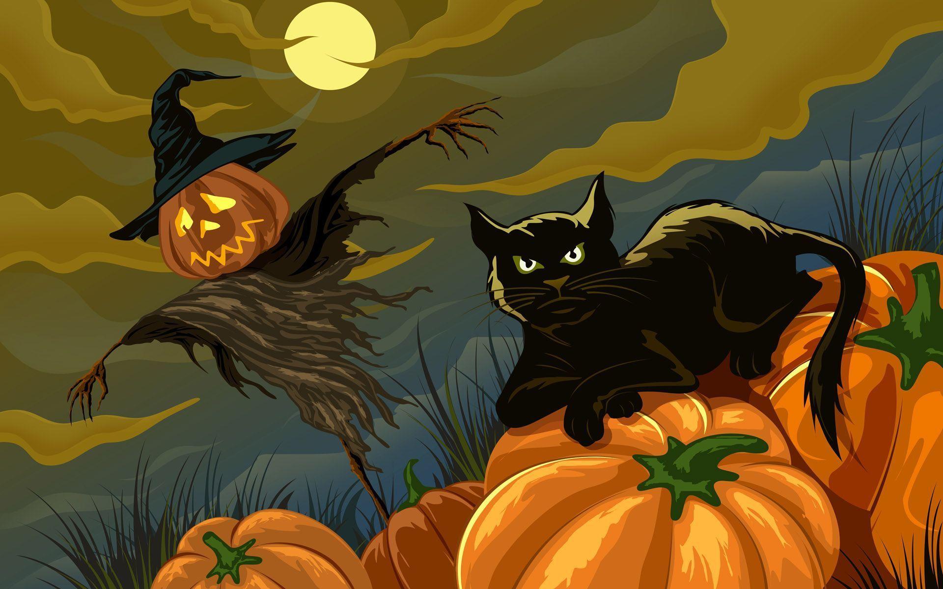 Halloween Cats Wallpapers