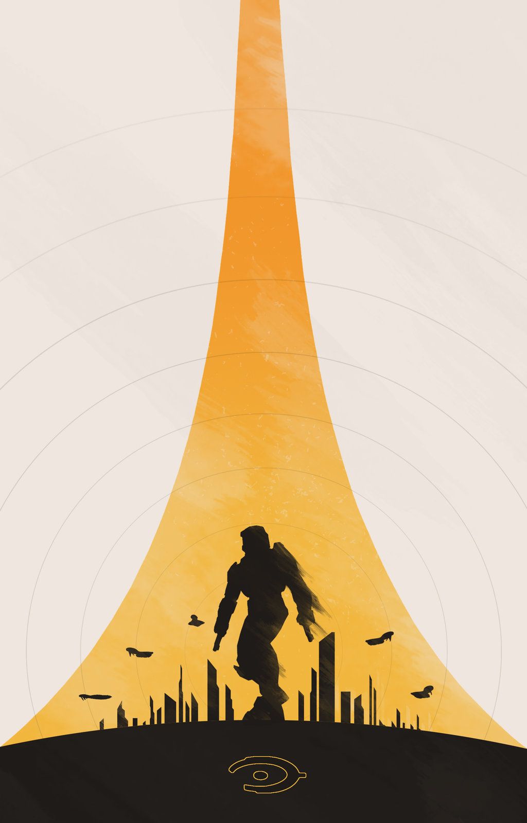 Halo Minimalist Wallpapers