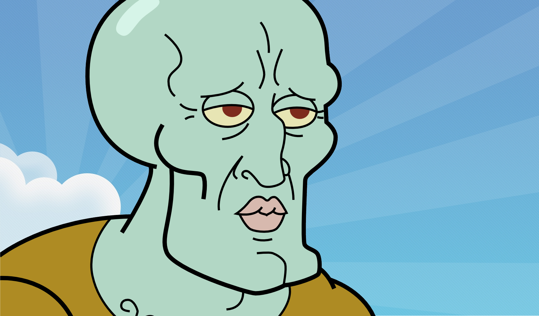 Handsome Squidward Wallpapers