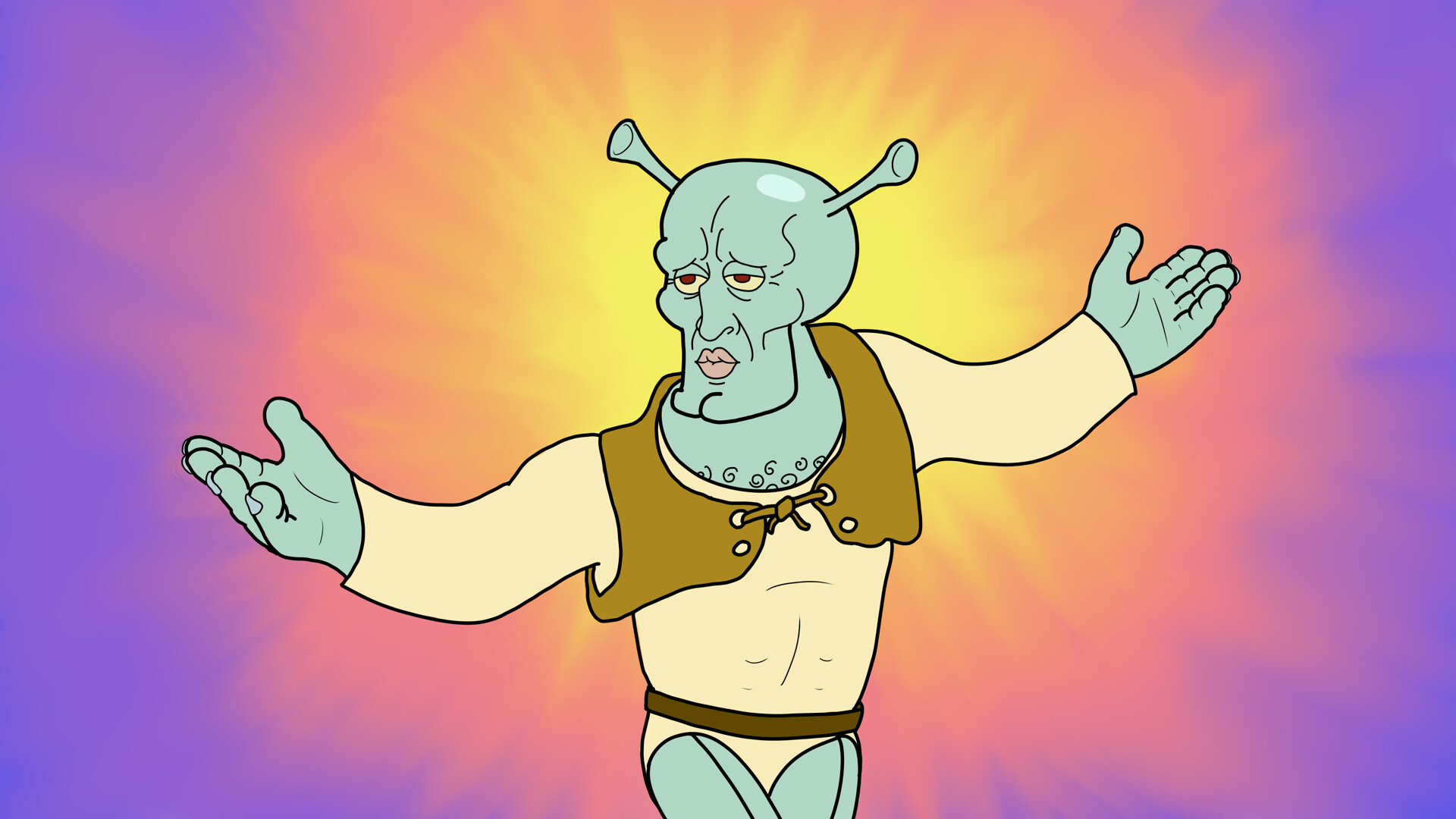 Handsome Squidward Wallpapers