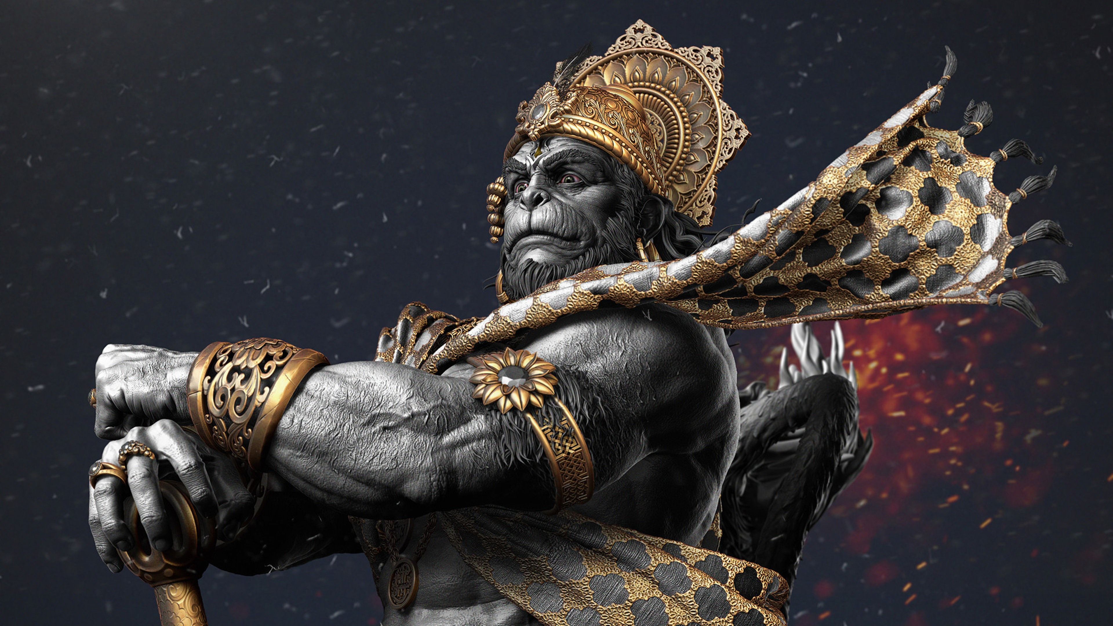 Hanuman 4K Wallpapers