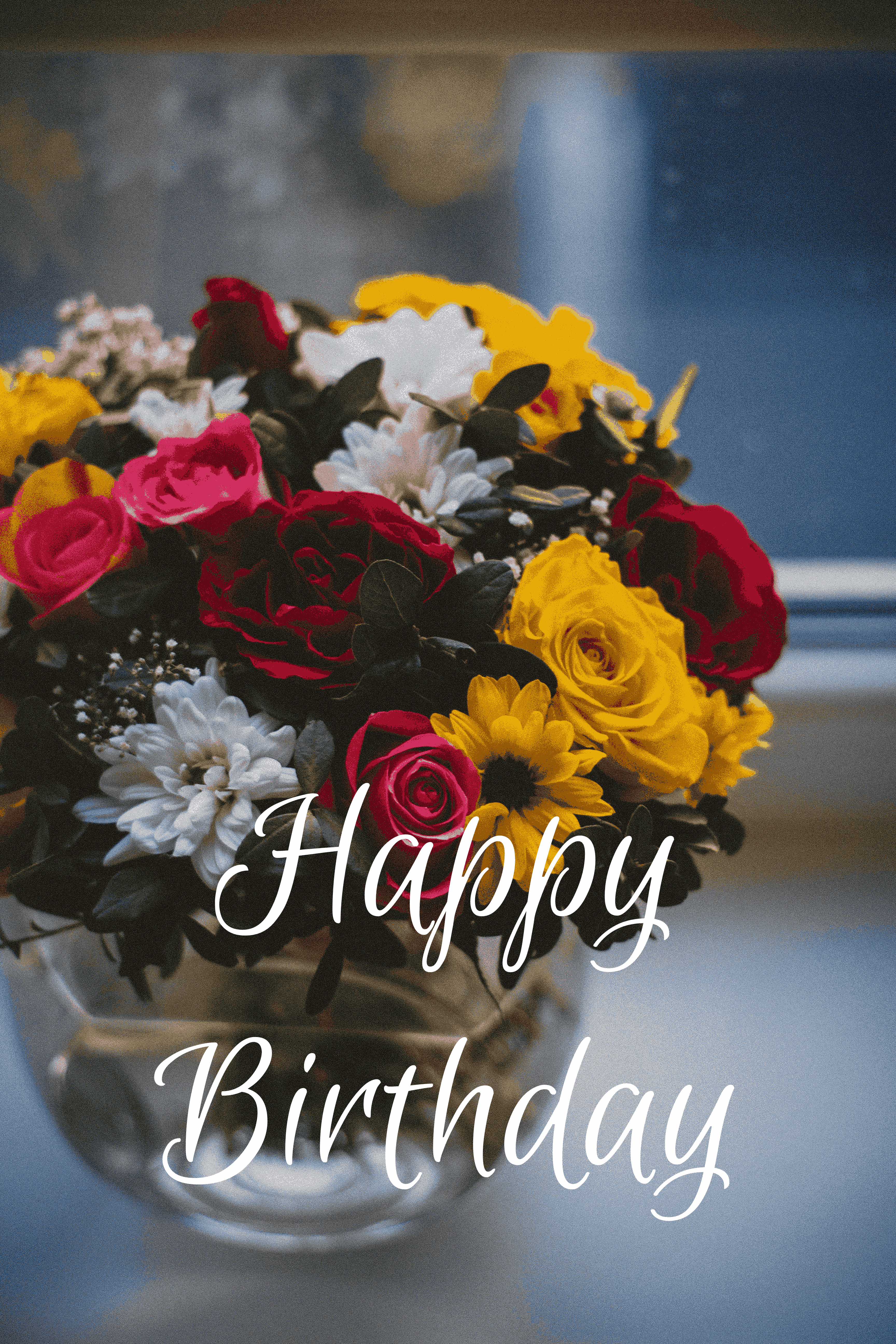 Happy Birthday Flowers Wallpapers