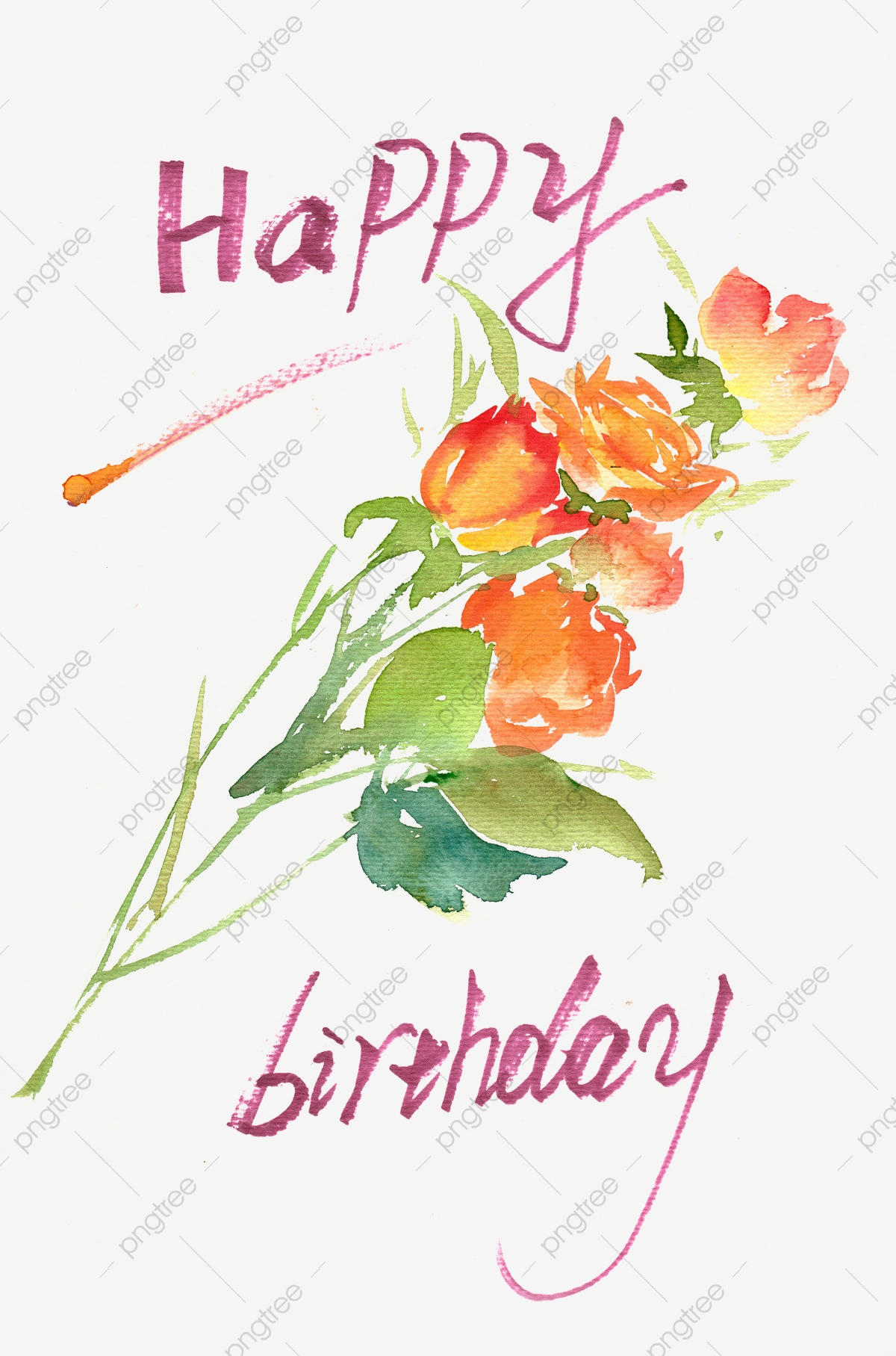 Happy Birthday Flowers Wallpapers